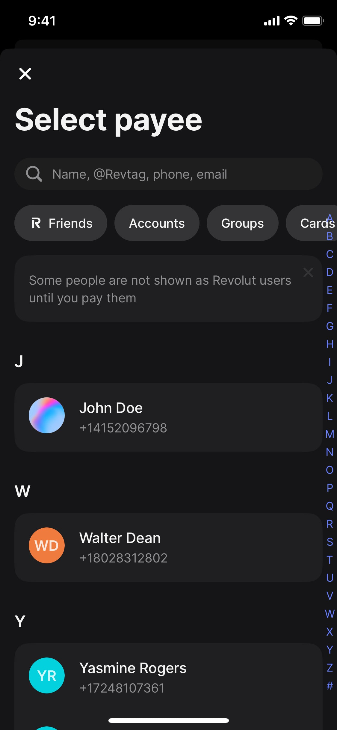 Revolut iOS screen 93