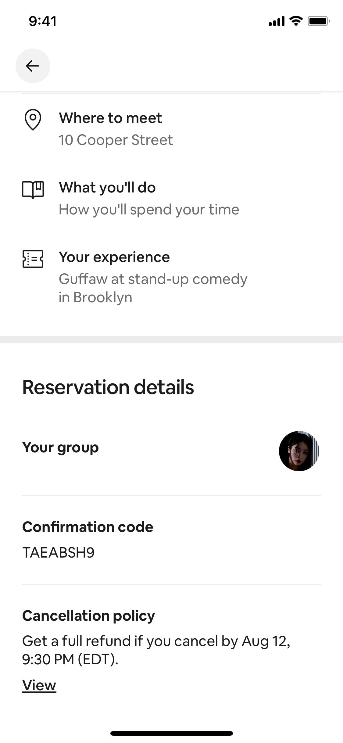 Airbnb iOS screen 579