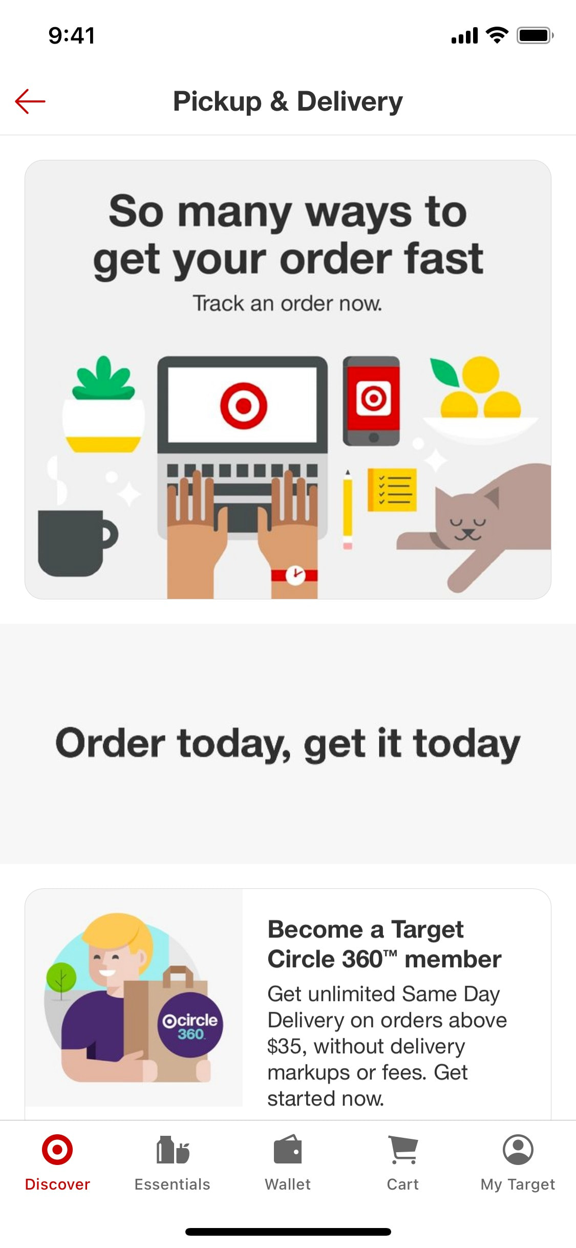Target iOS screen 186