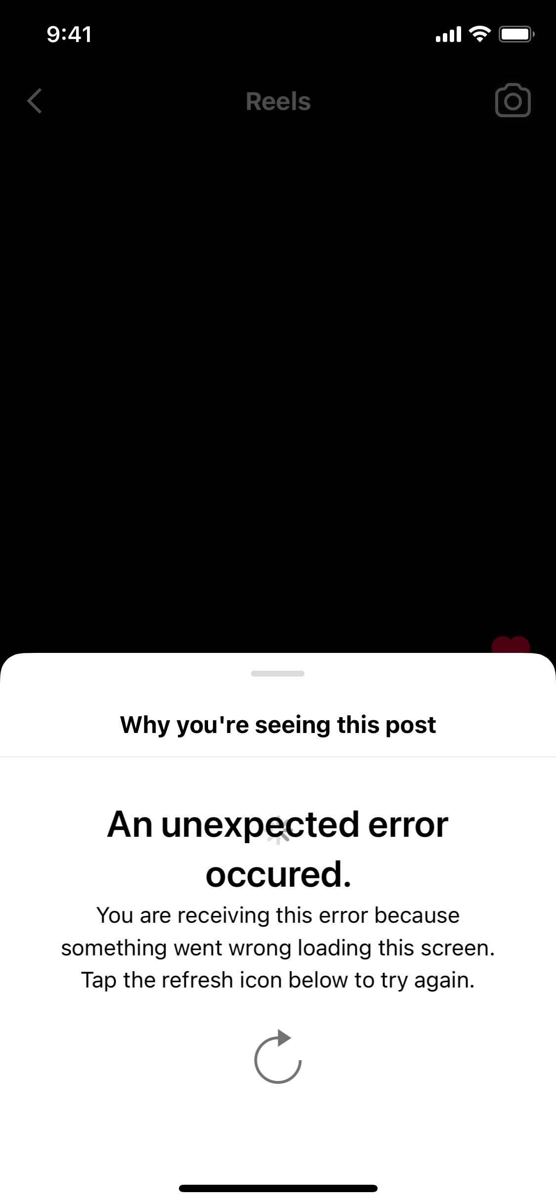 Instagram iOS screen 668