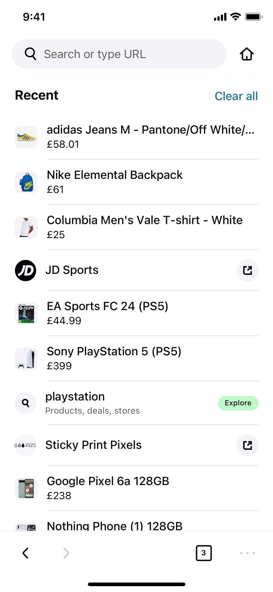 Klarna iOS screen 66