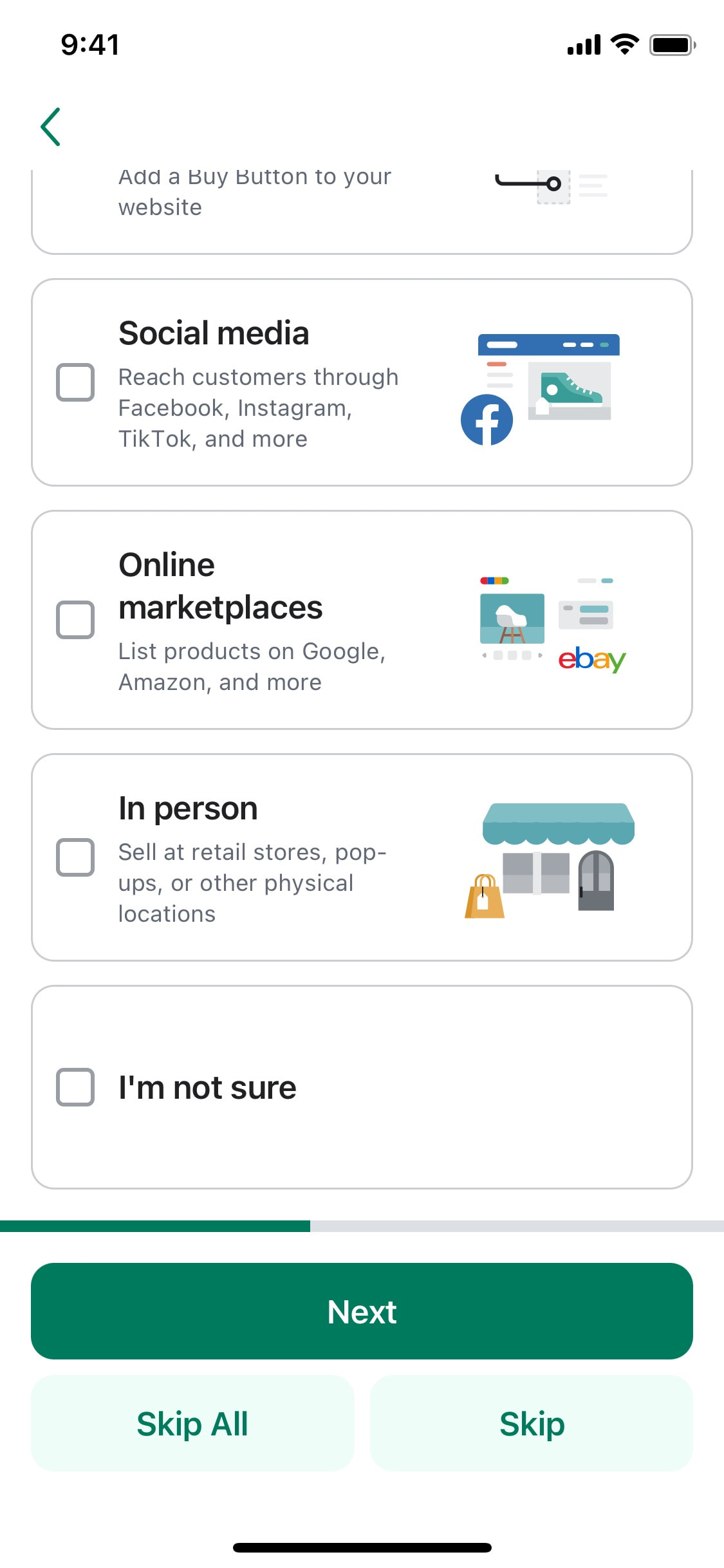 Shopify iOS screen 165