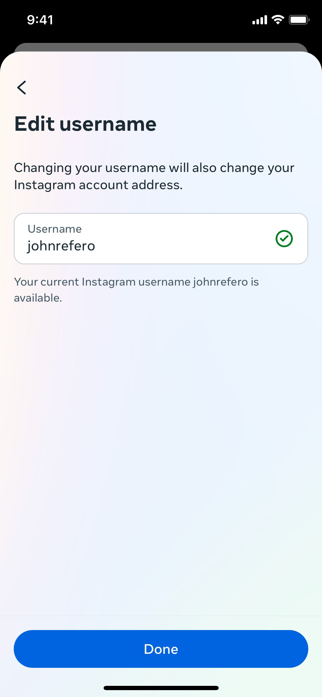Instagram iOS screen 879