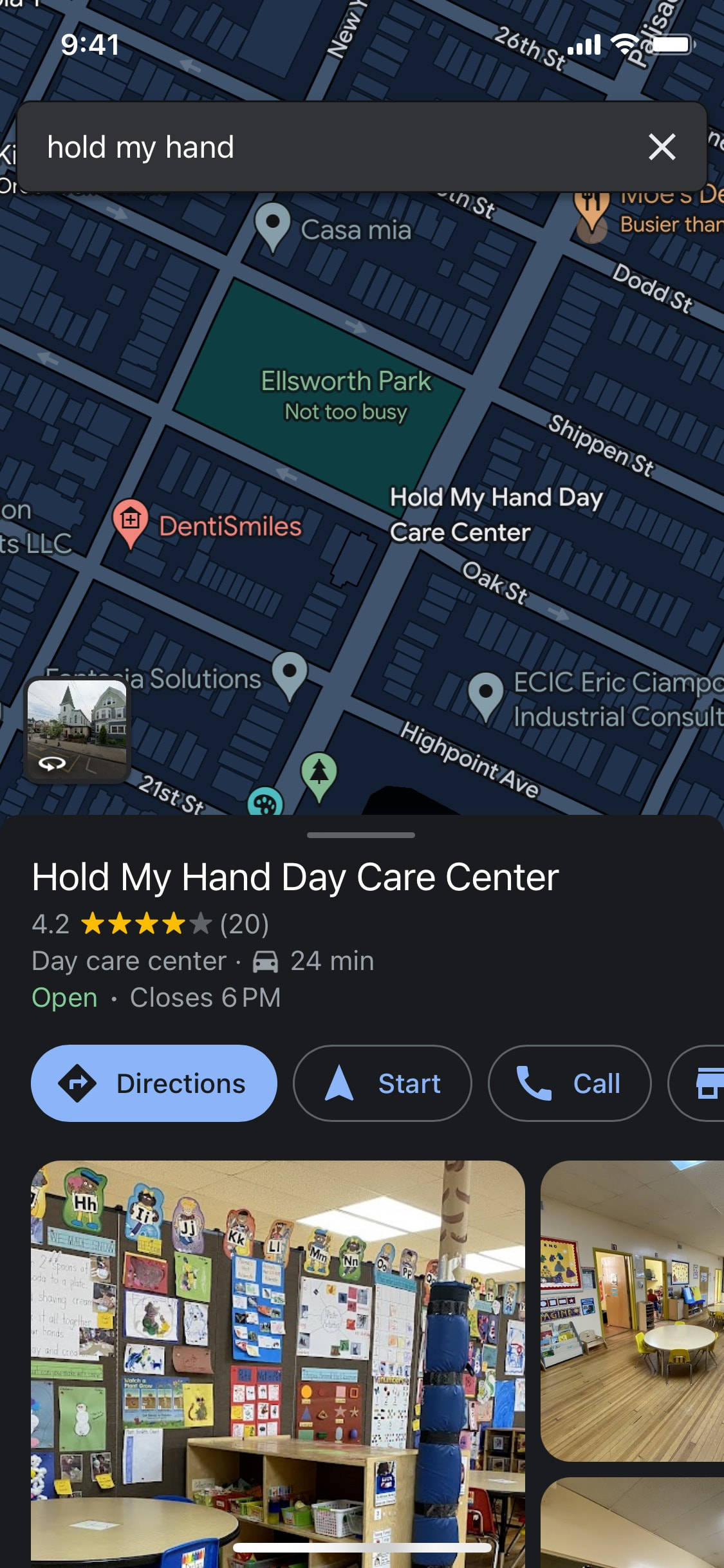 Google Maps iOS screen 26