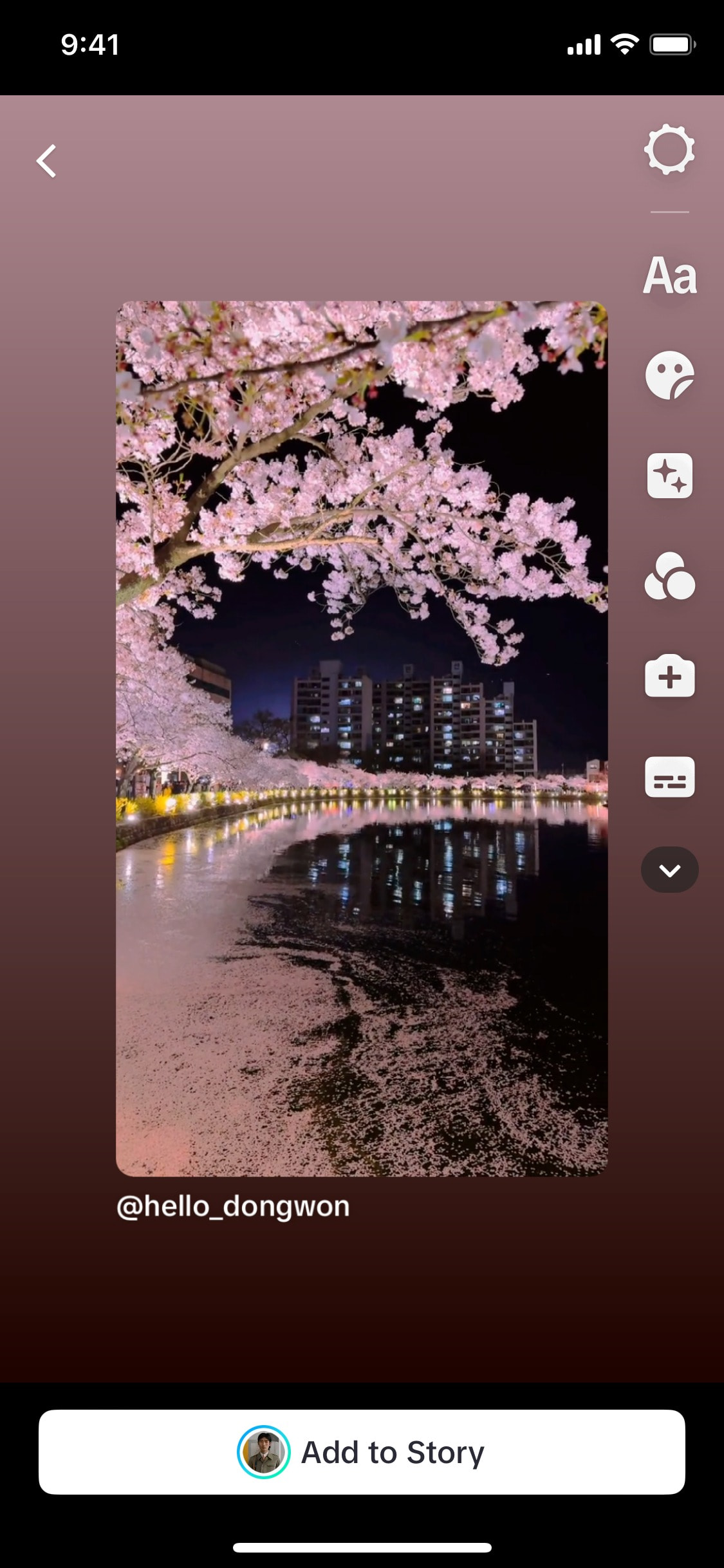 TikTok iOS screen 717