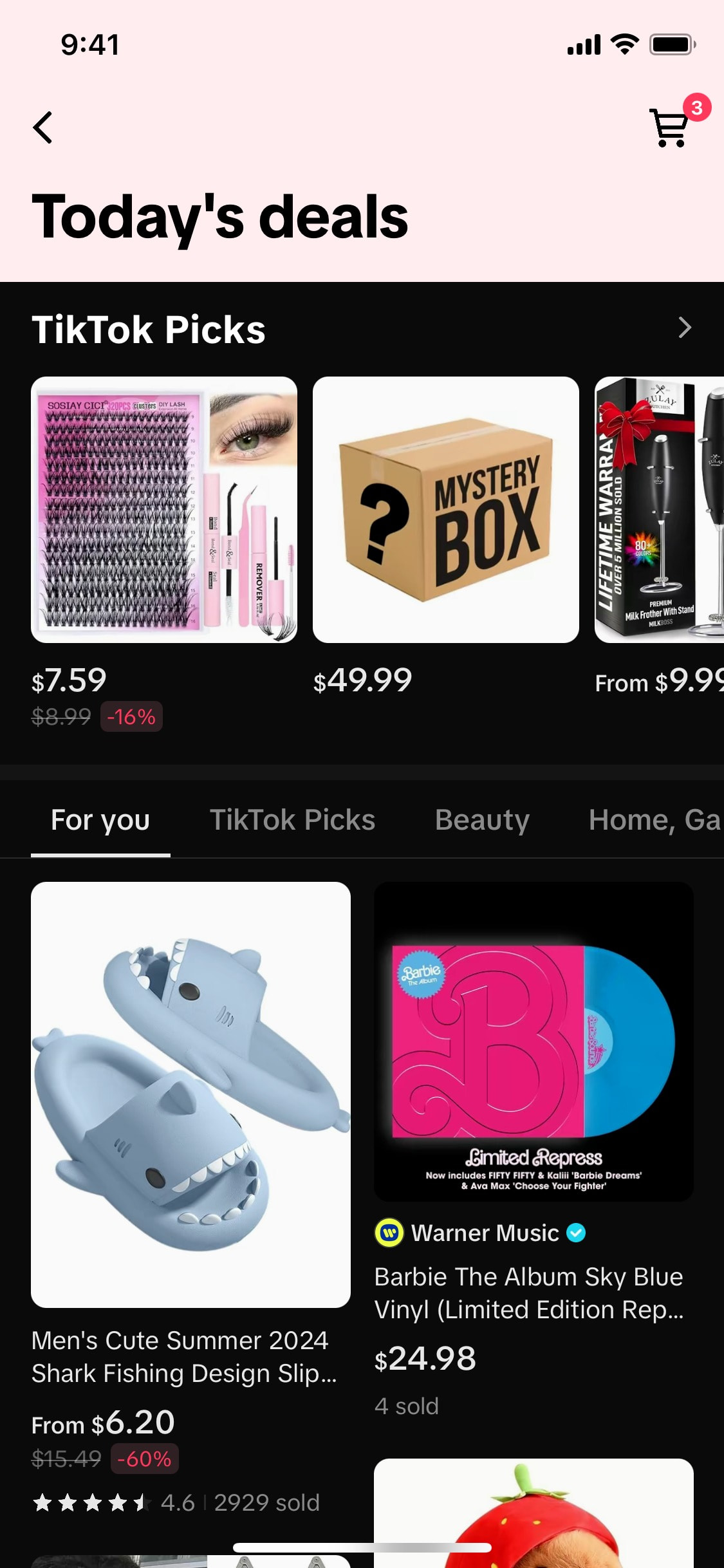 TikTok iOS screen 204