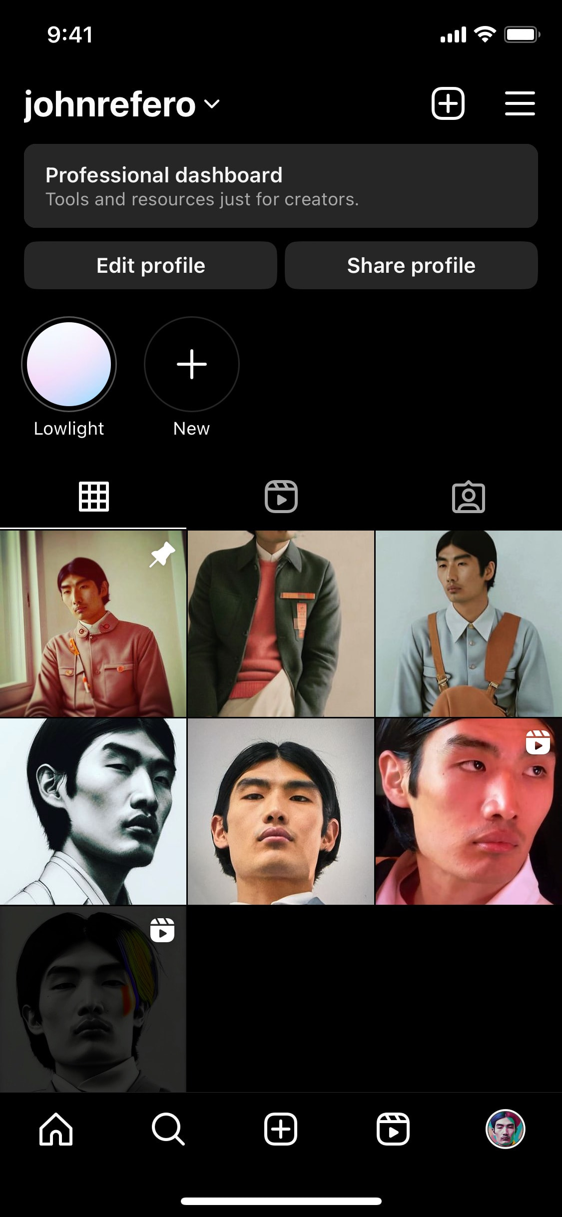 Instagram iOS screen 606