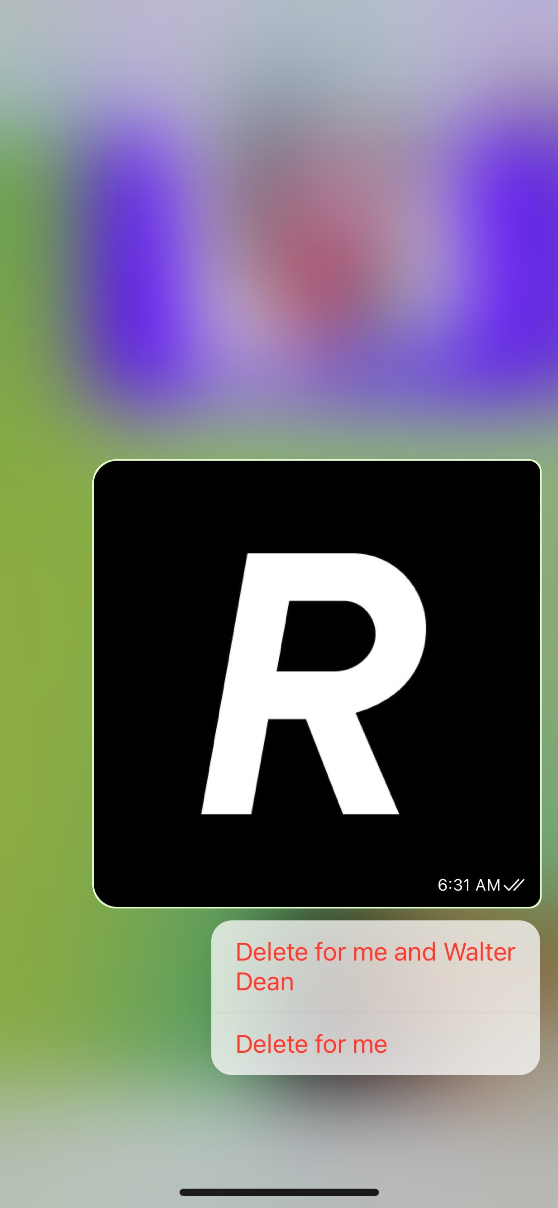 Telegram iOS screen 595