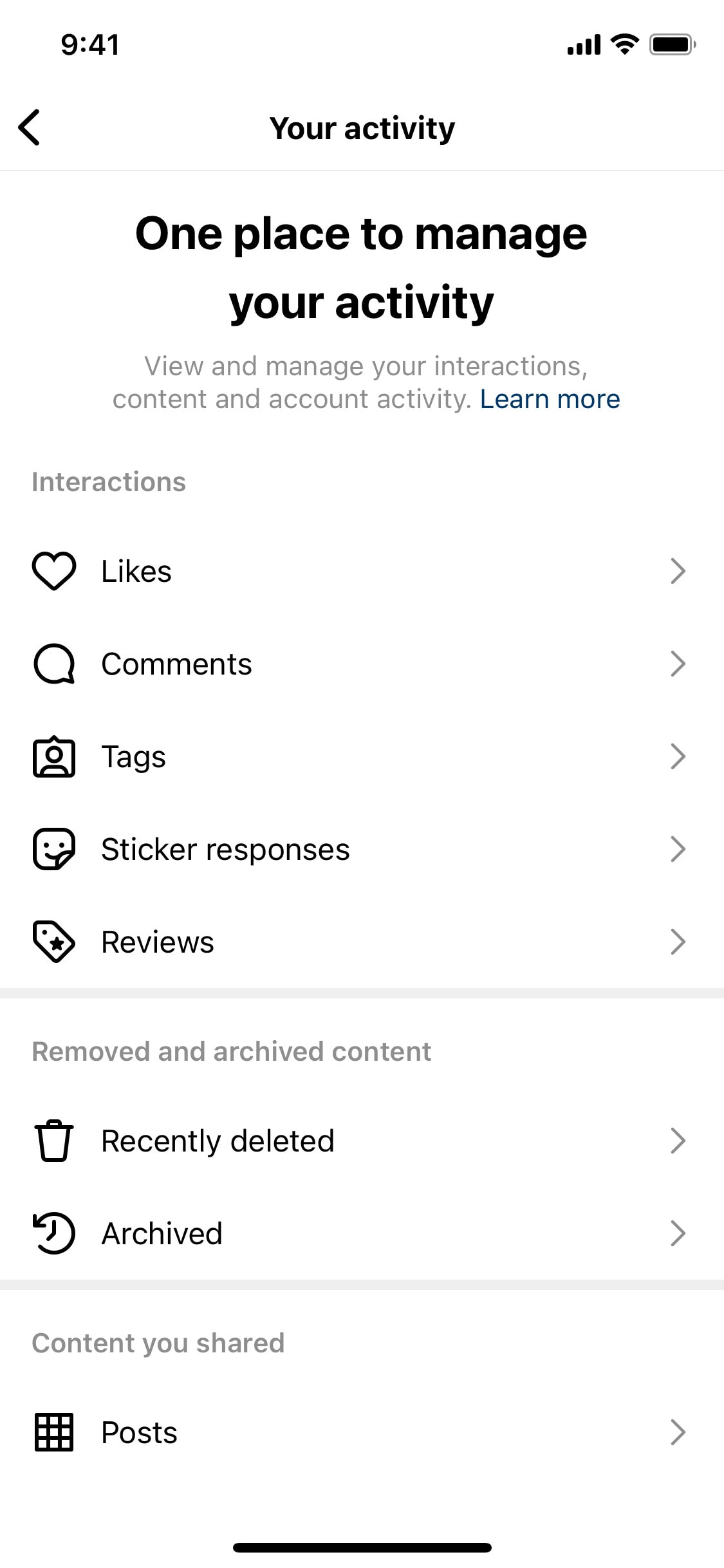 Instagram iOS screen 709