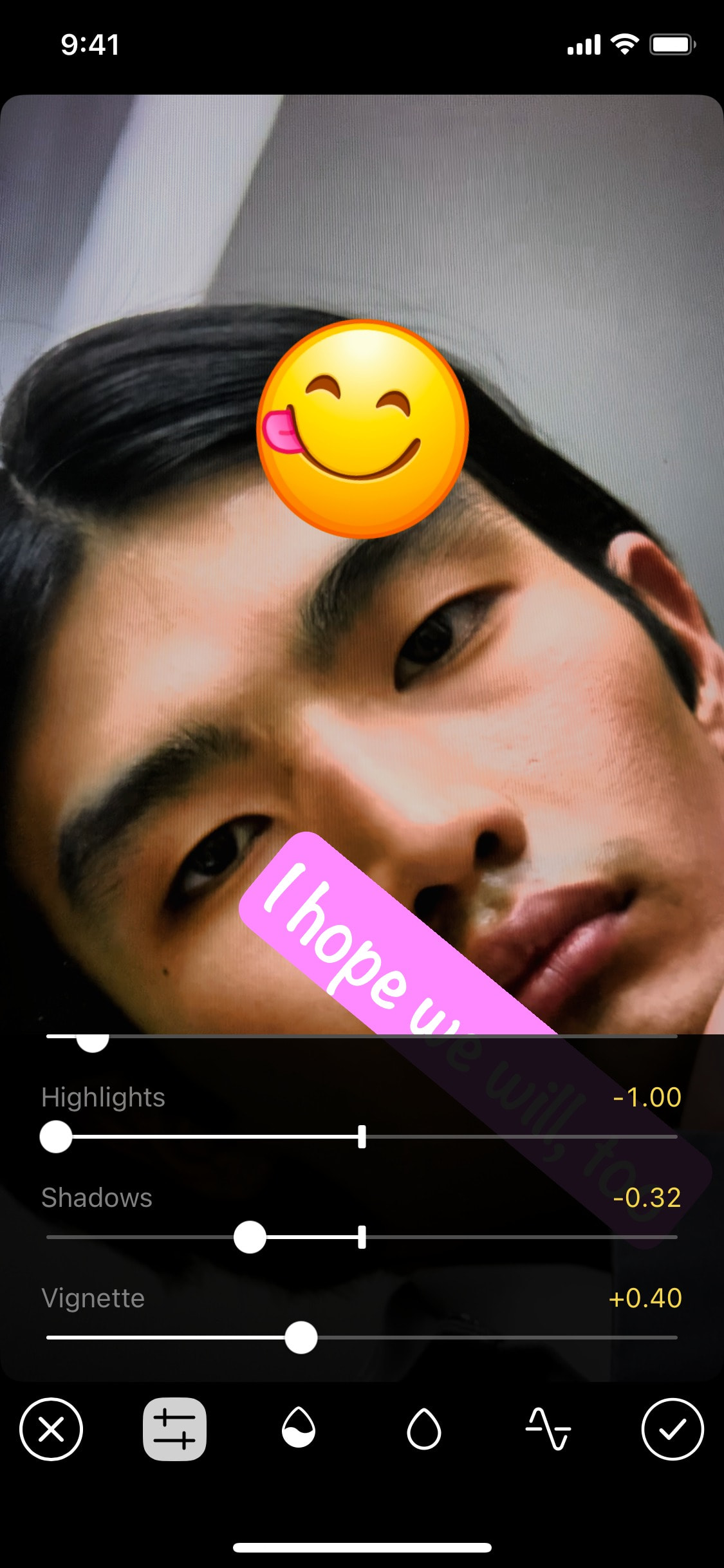 Telegram iOS screen 655