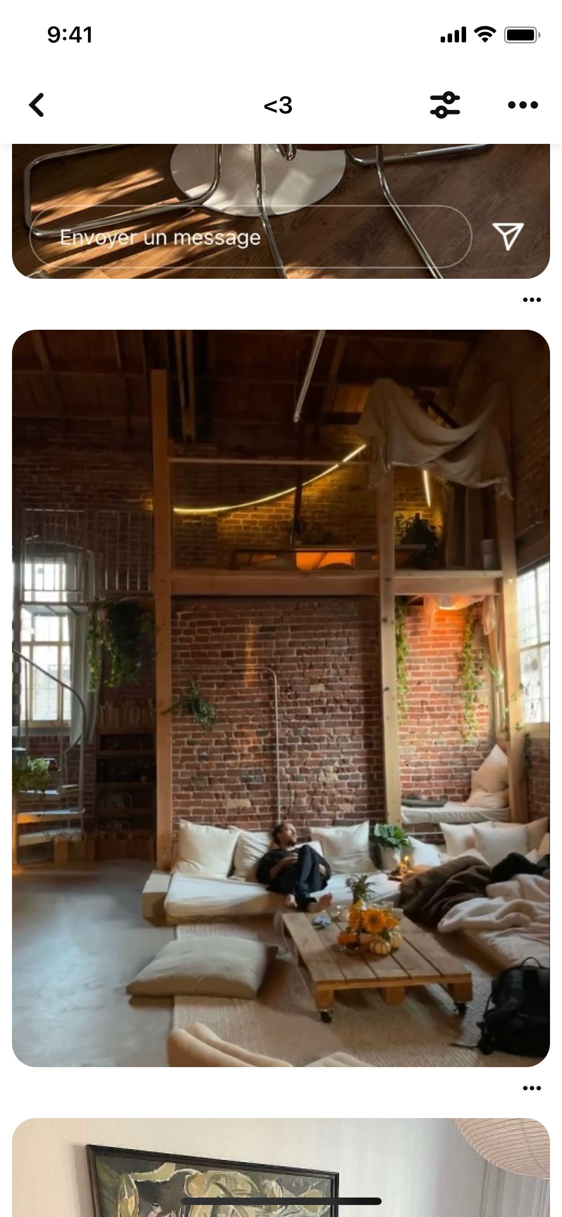 Pinterest iOS screen 428