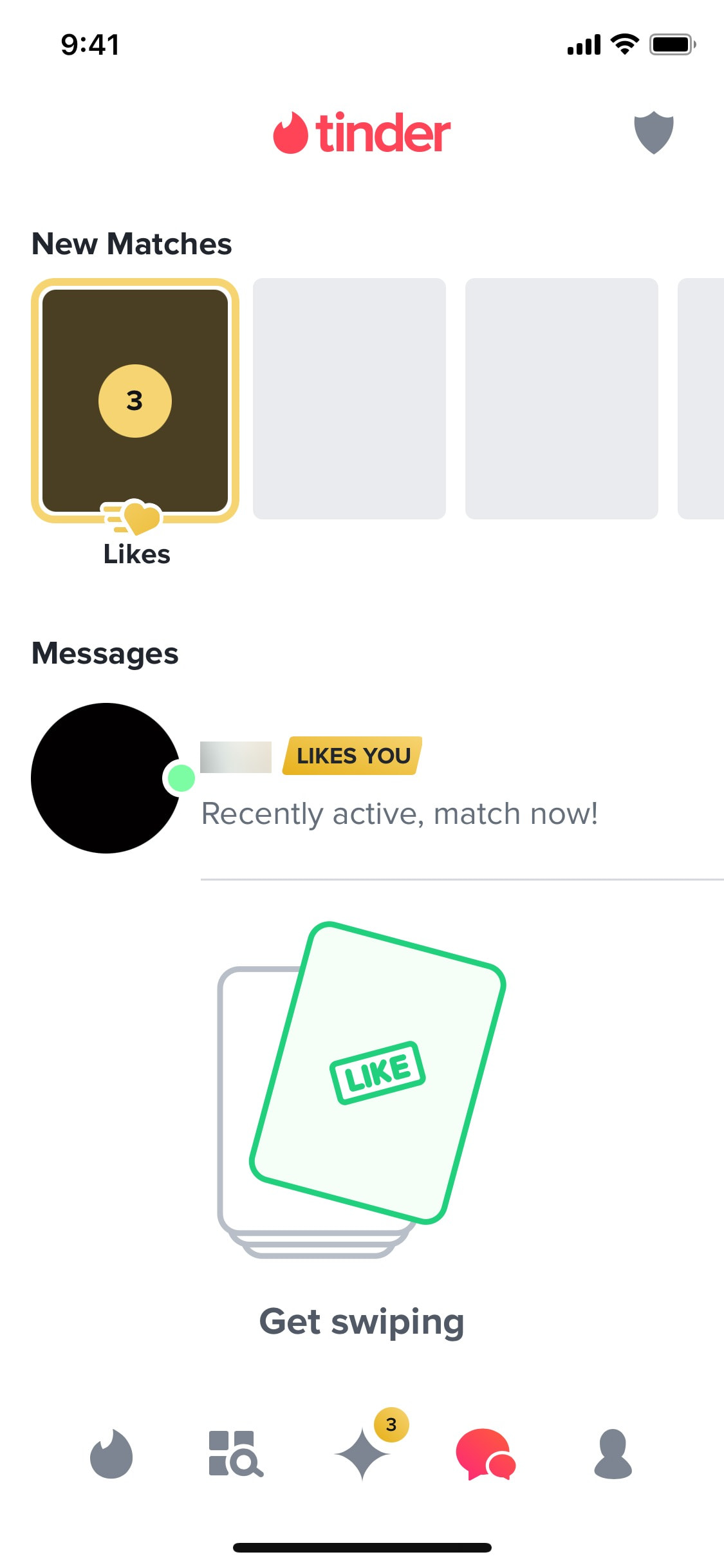 Tinder iOS screen 226