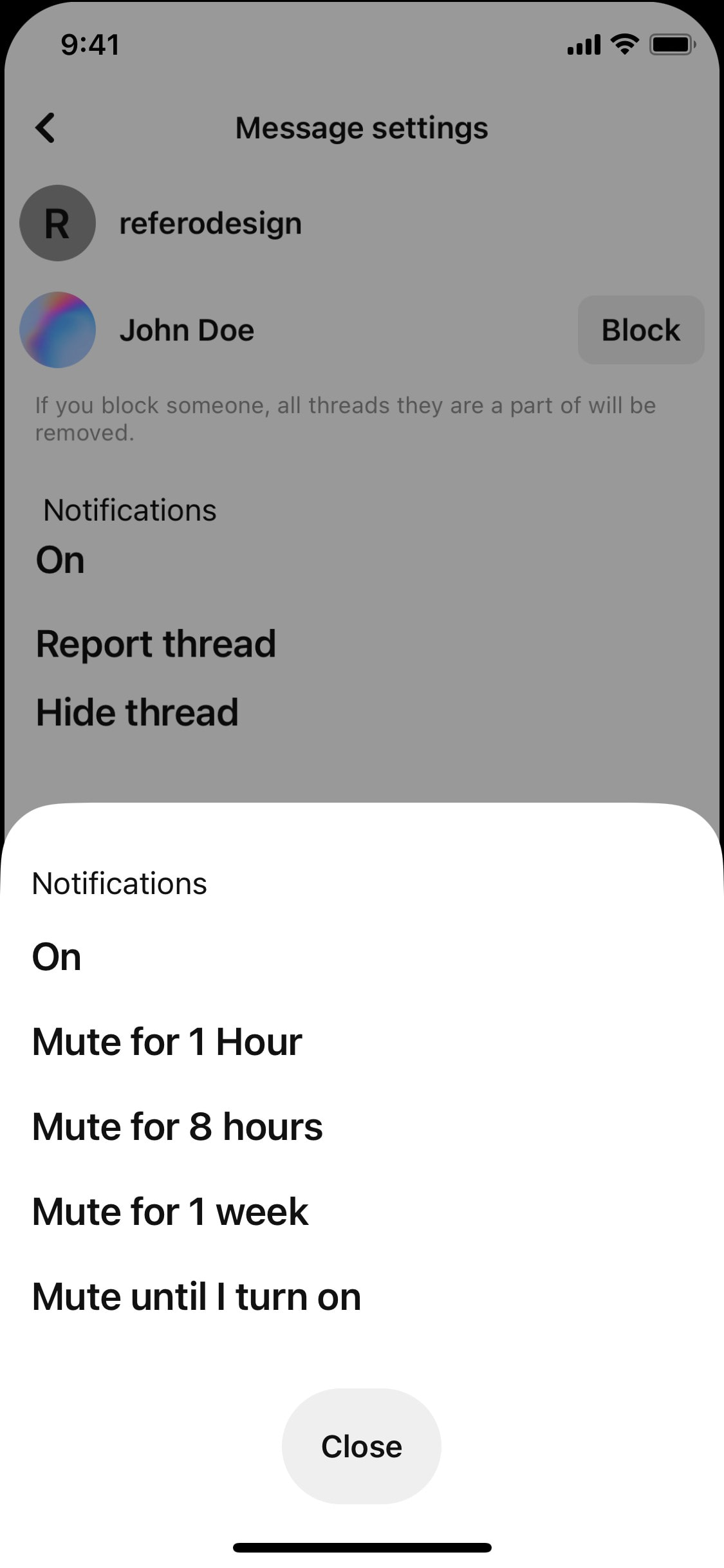 Pinterest iOS screen 16