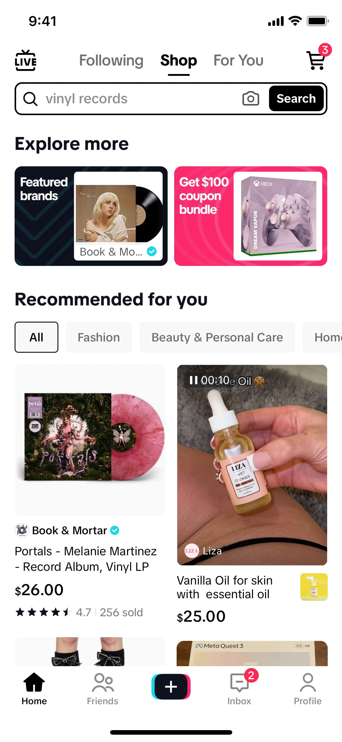 TikTok iOS screen 796