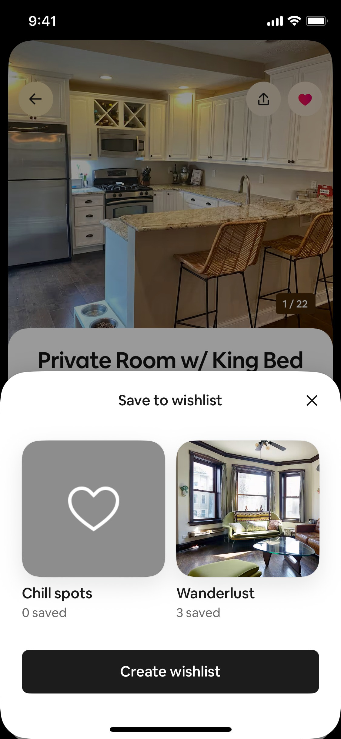 Airbnb iOS screen 545