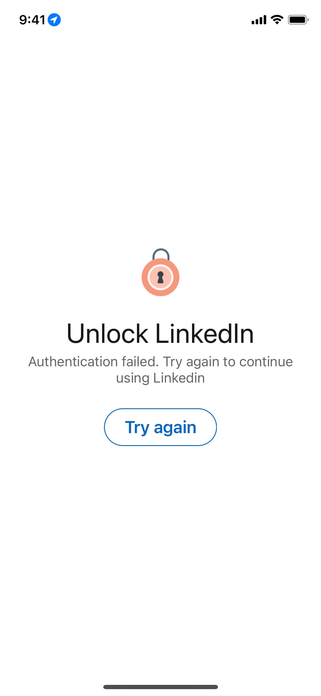 LinkedIn iOS screen 245