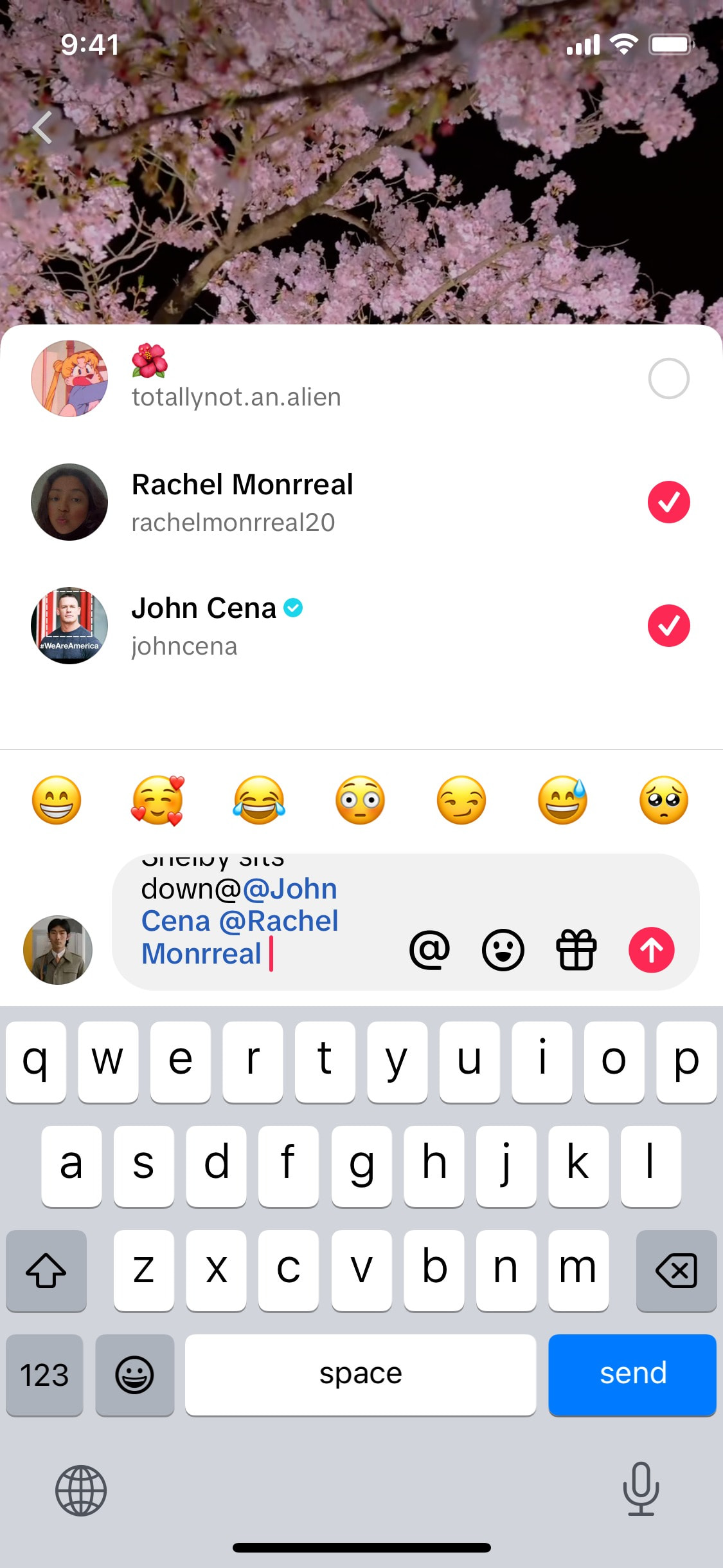 TikTok iOS screen 310