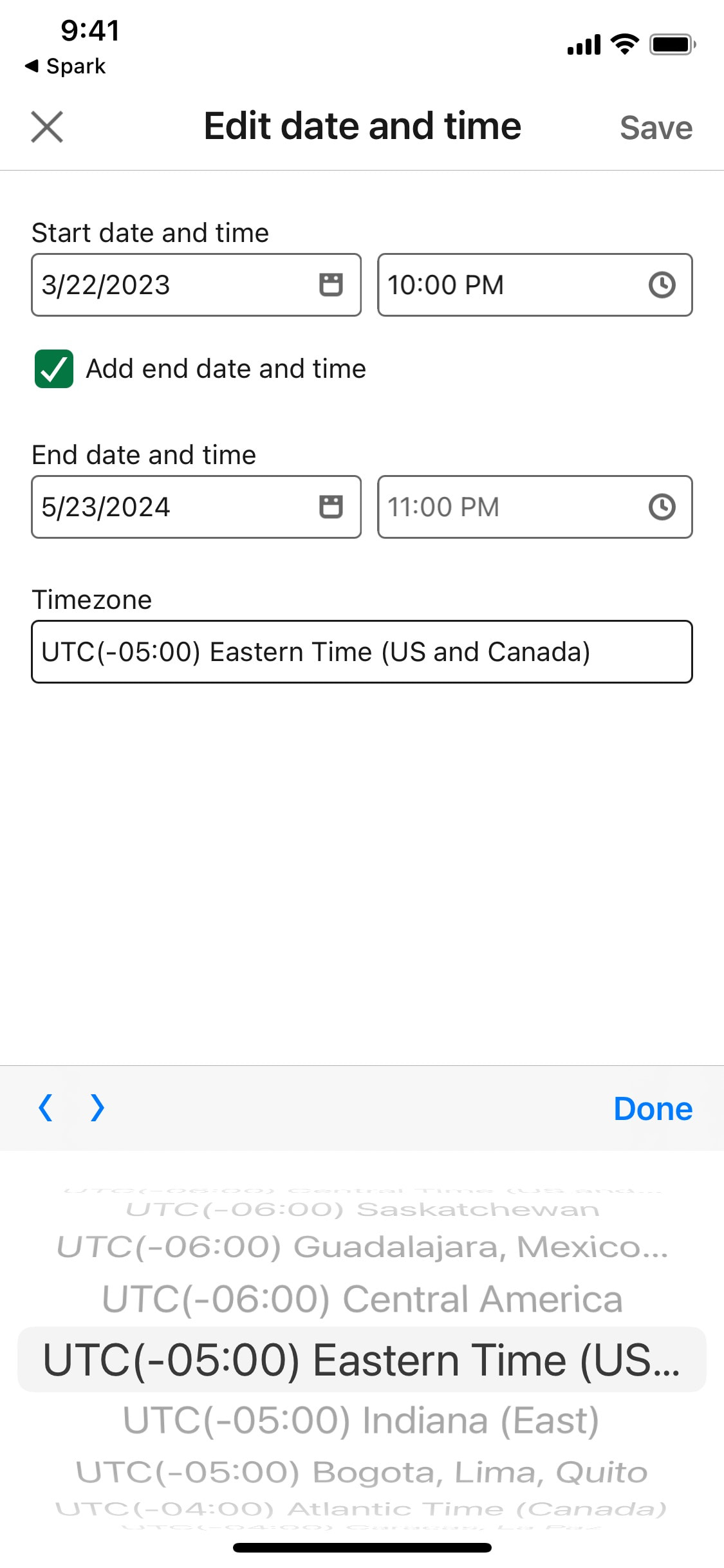 LinkedIn iOS screen 472