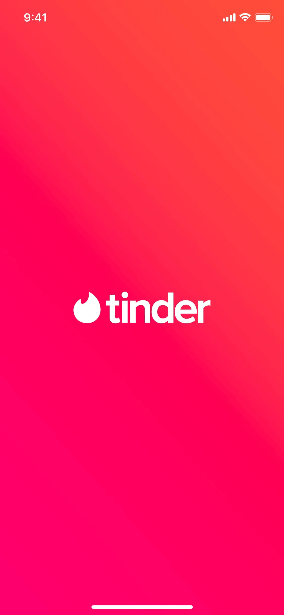 Tinder screen 1