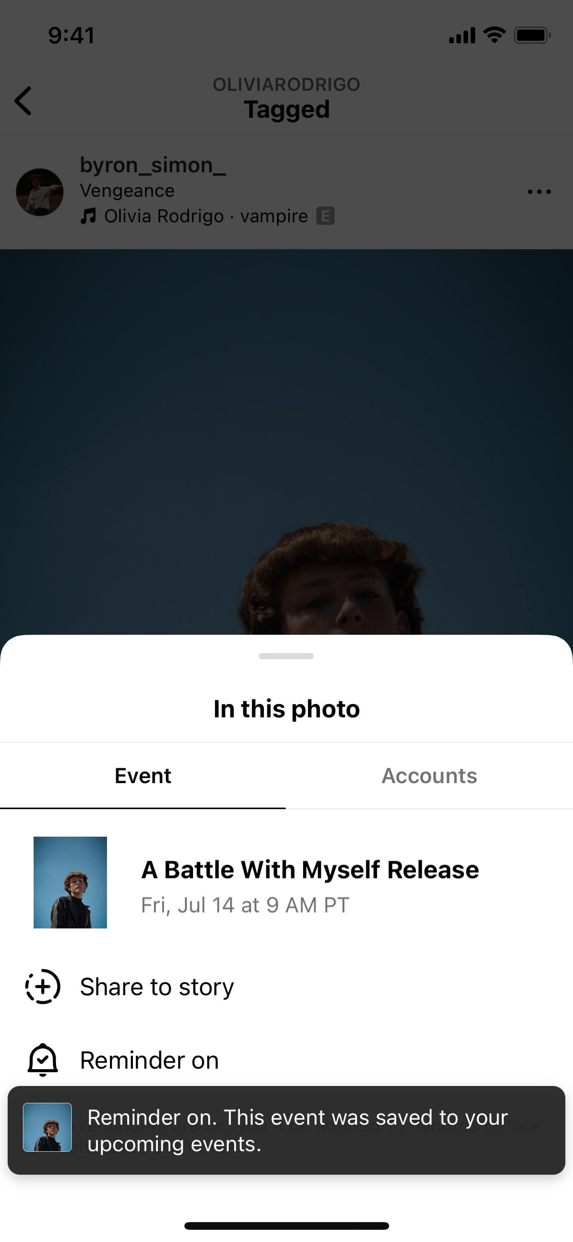 Instagram iOS screen 979