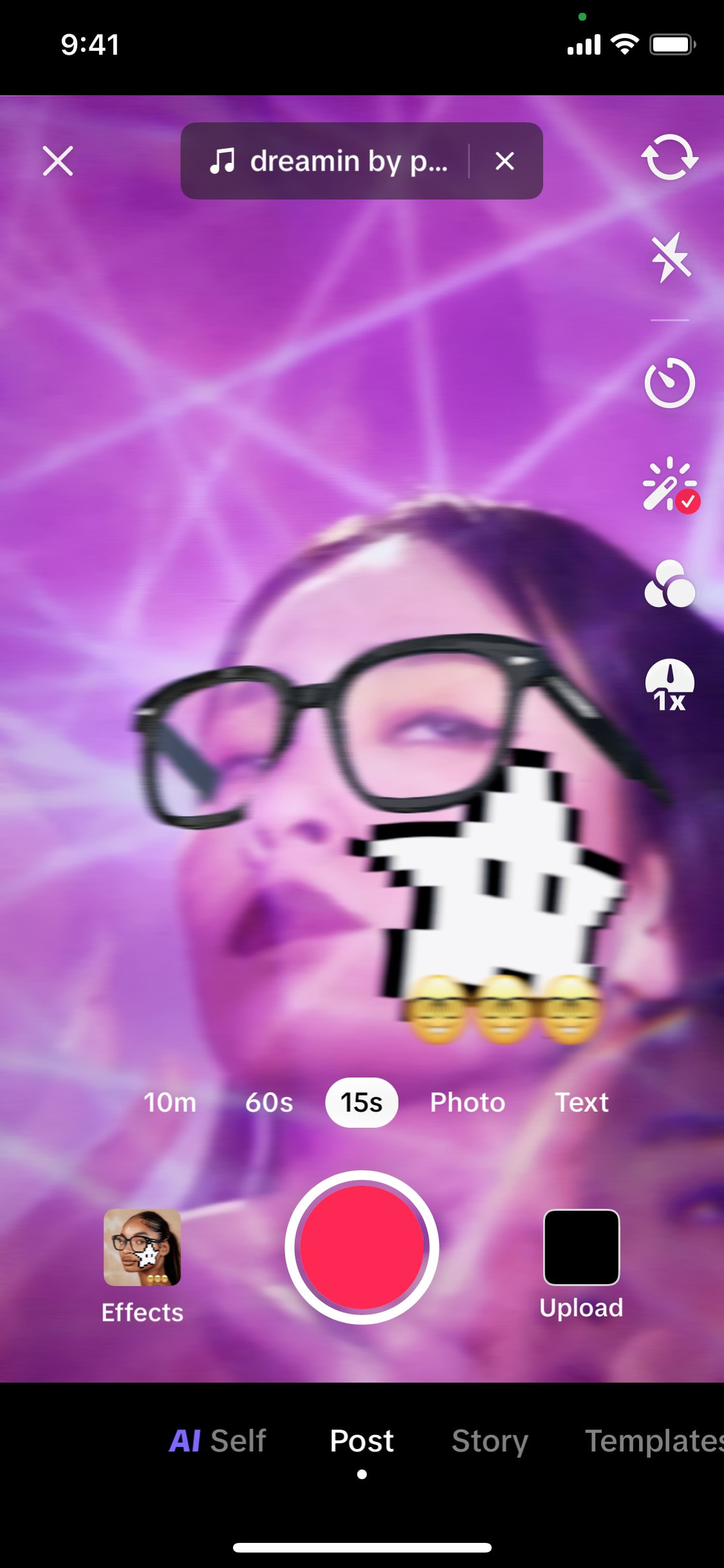 TikTok iOS screen 829
