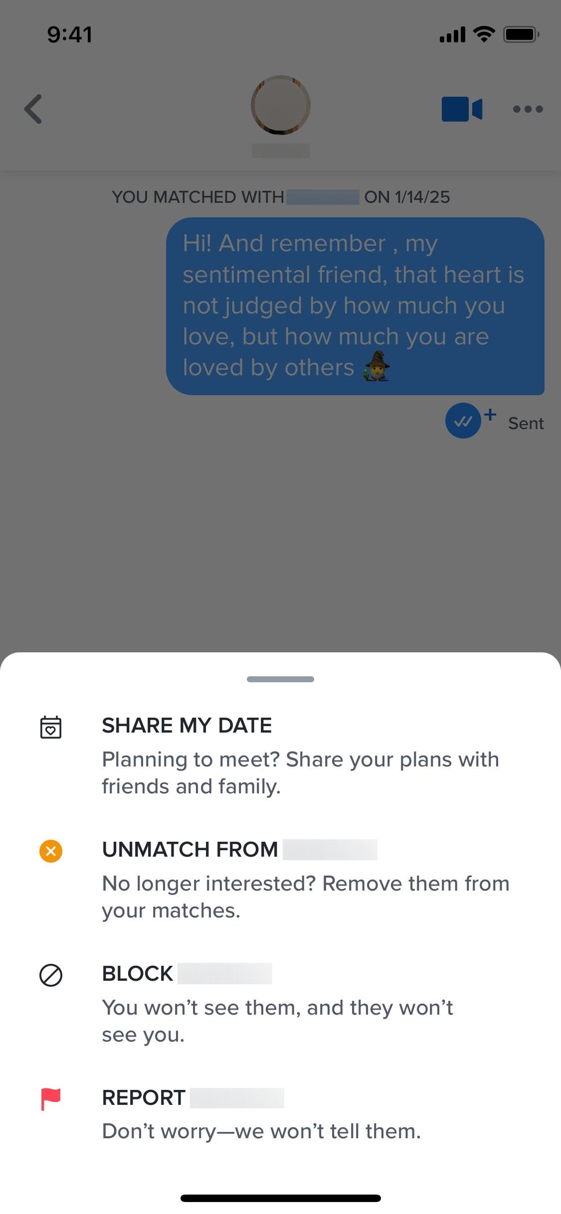 Tinder iOS screen 460