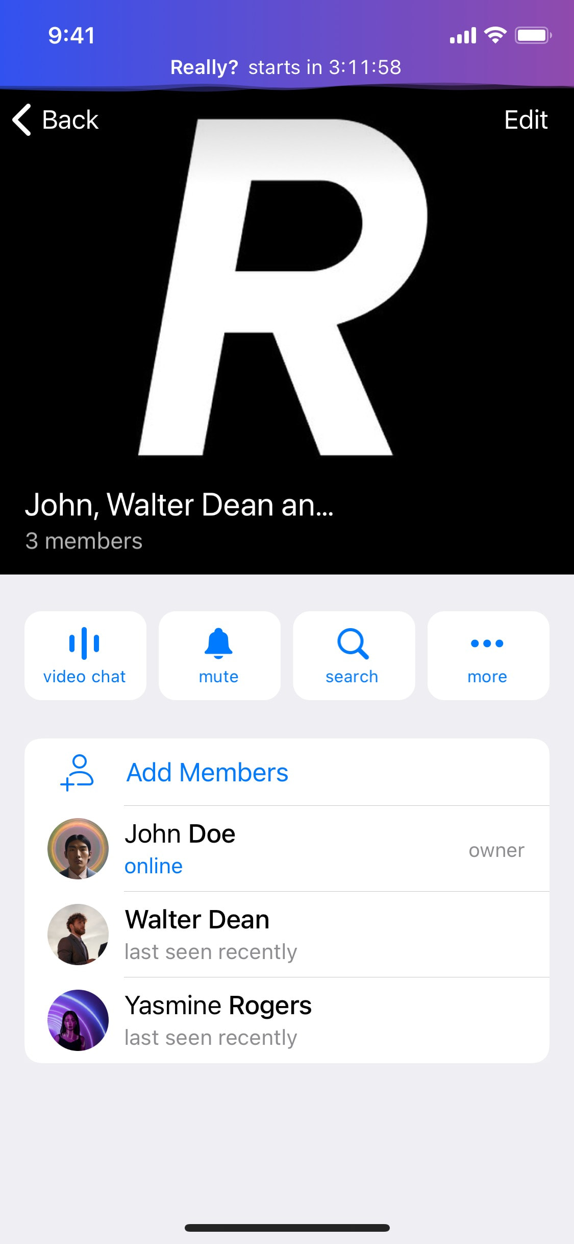 Telegram iOS screen 315