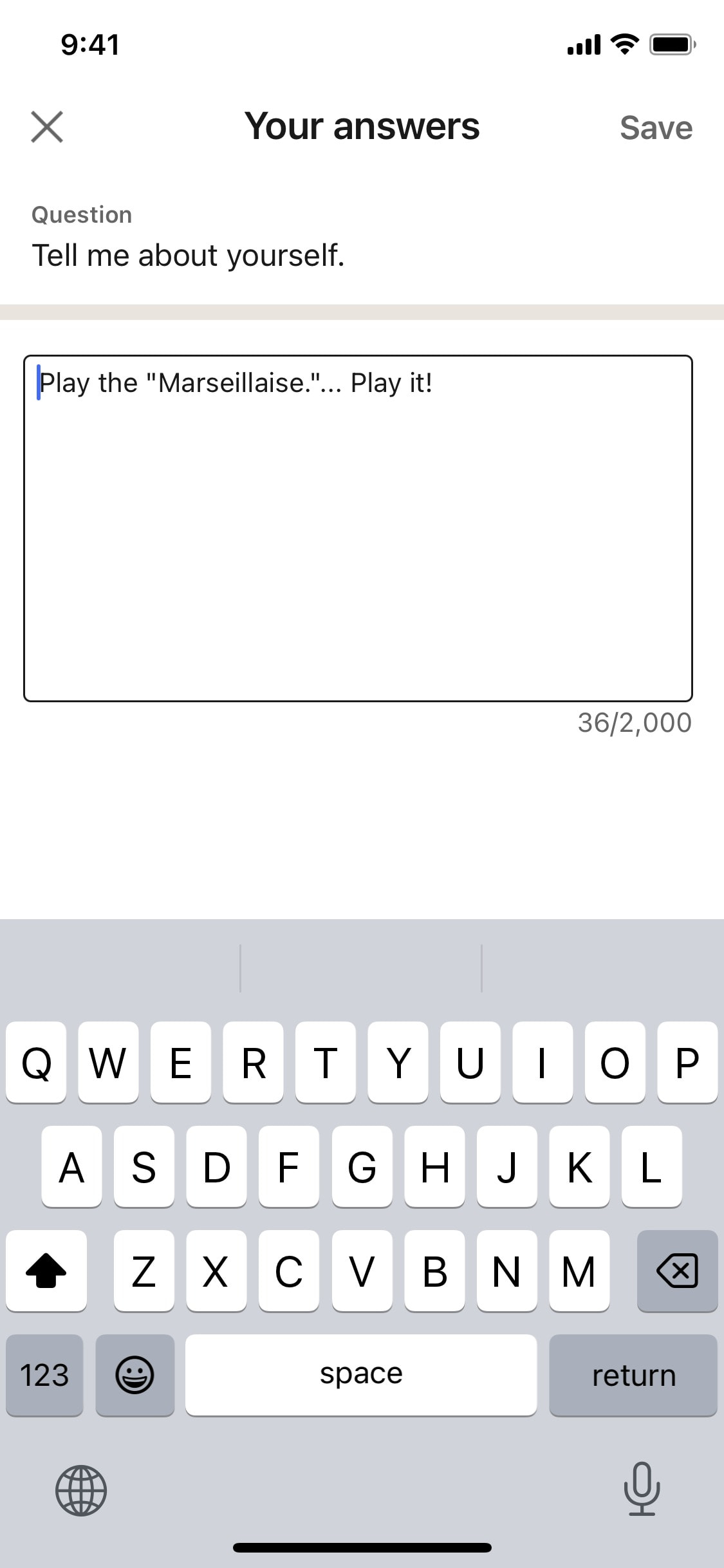 LinkedIn iOS screen 7