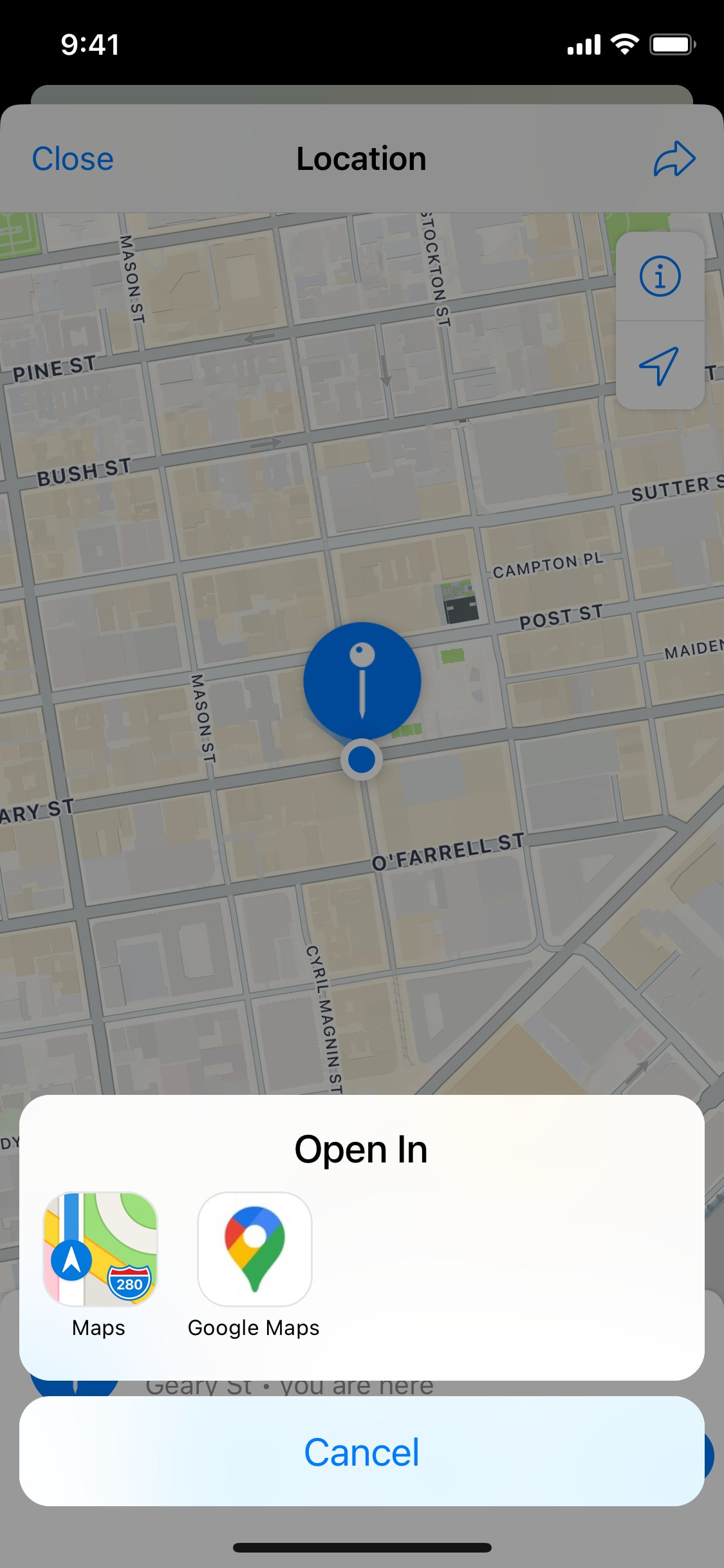 Telegram iOS screen 123