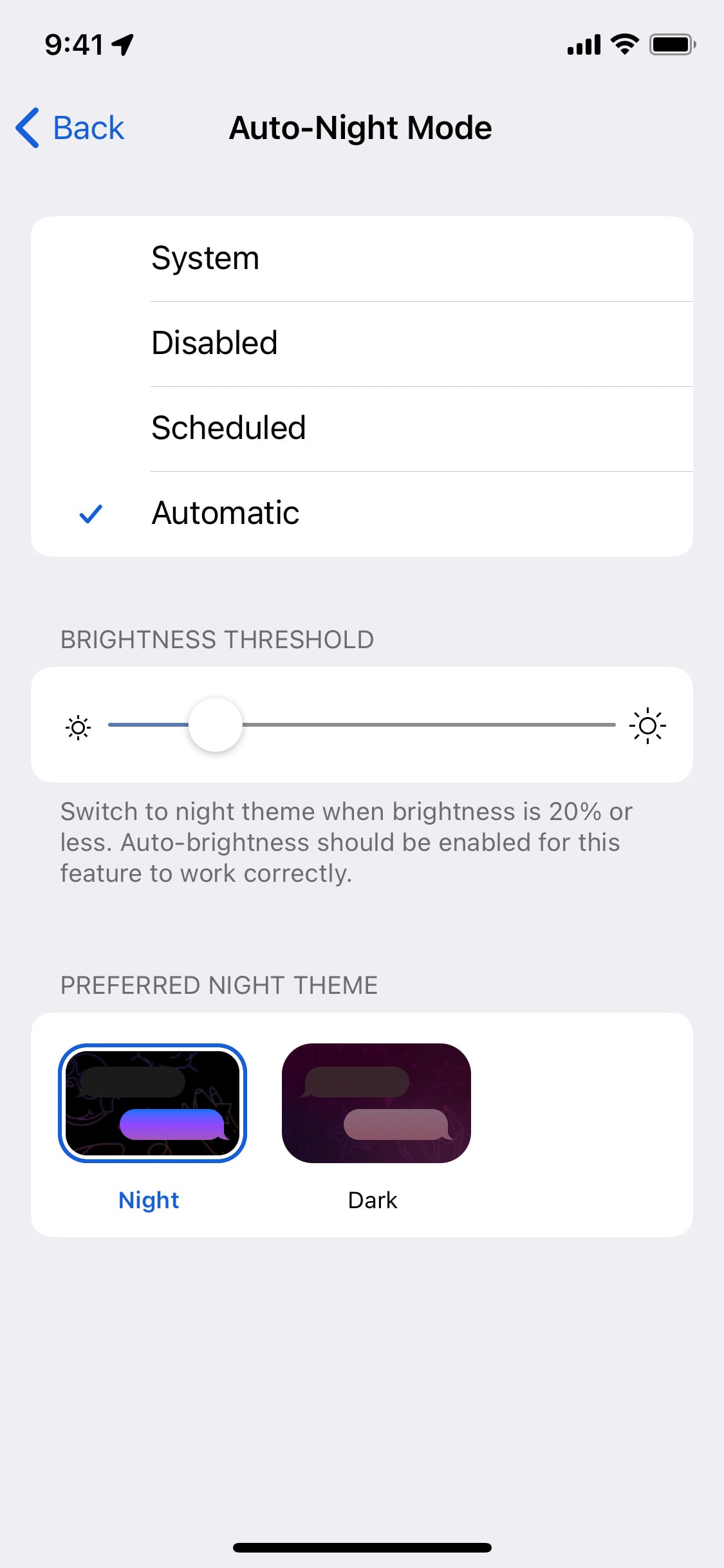 Telegram iOS screen 179