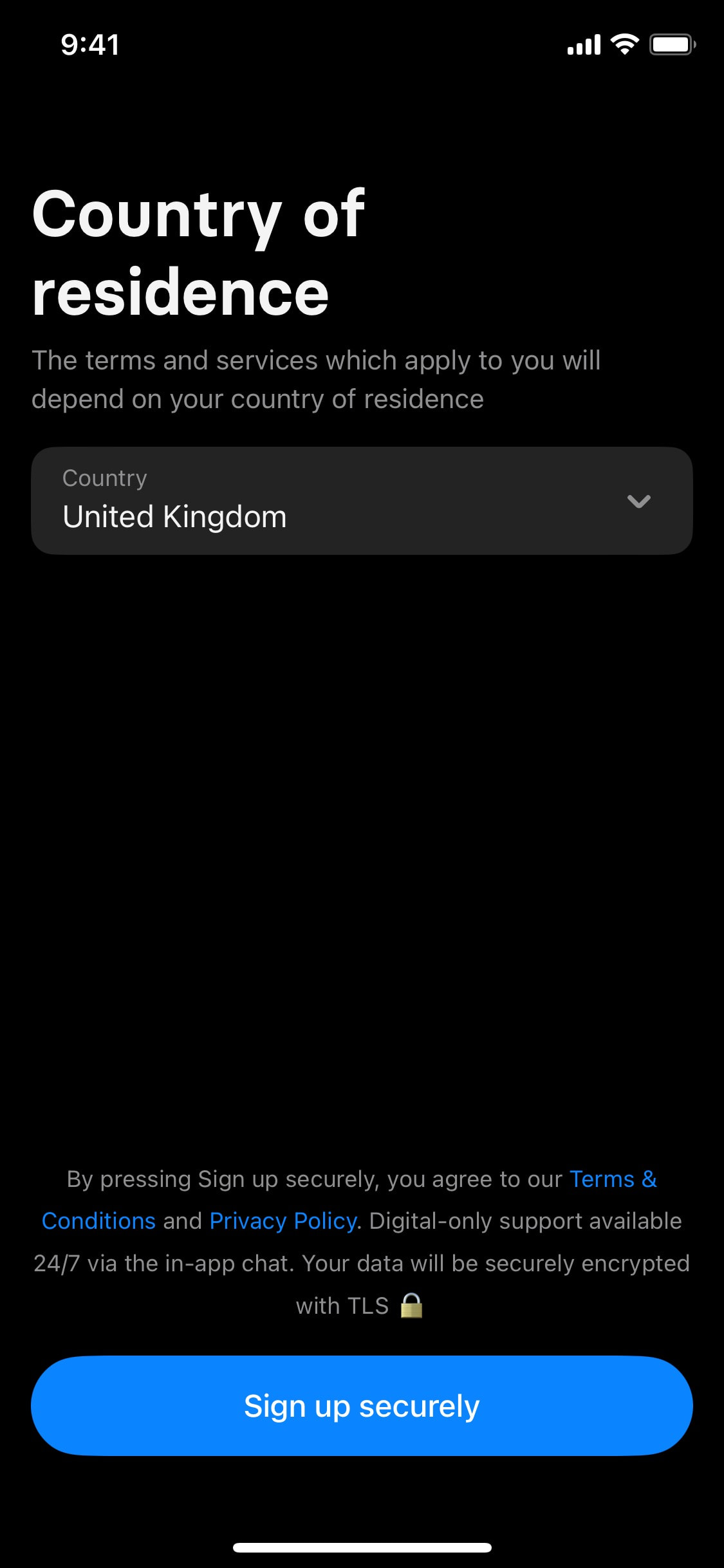 Revolut iOS screen 436