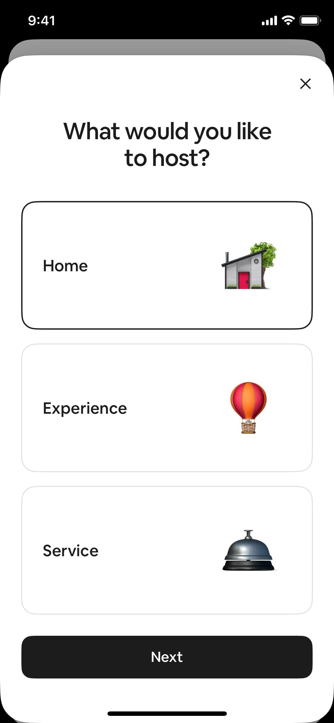 Airbnb iOS screen 314