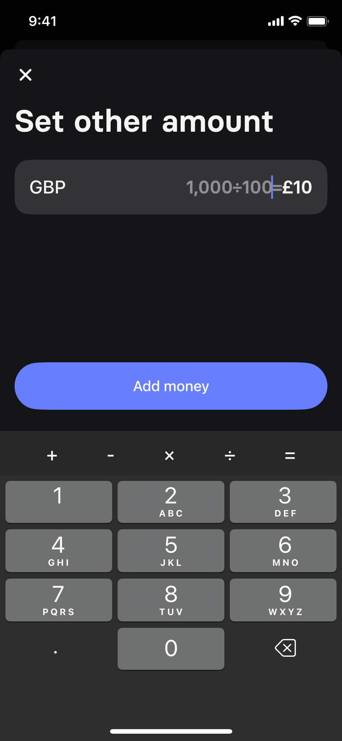Revolut iOS screen 153