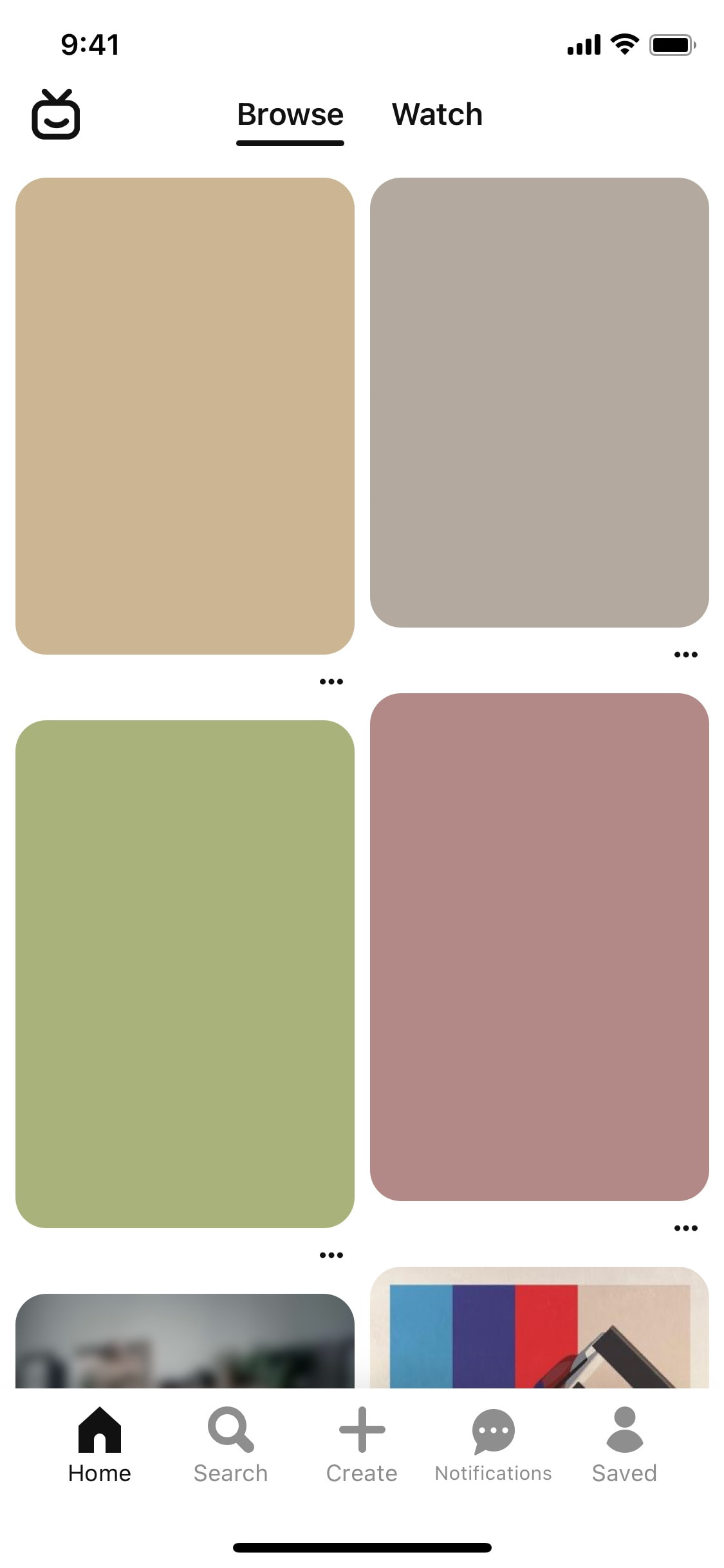 Pinterest iOS screen 311