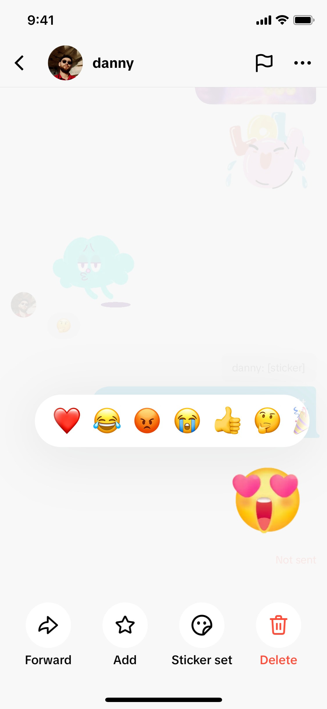 TikTok iOS screen 747