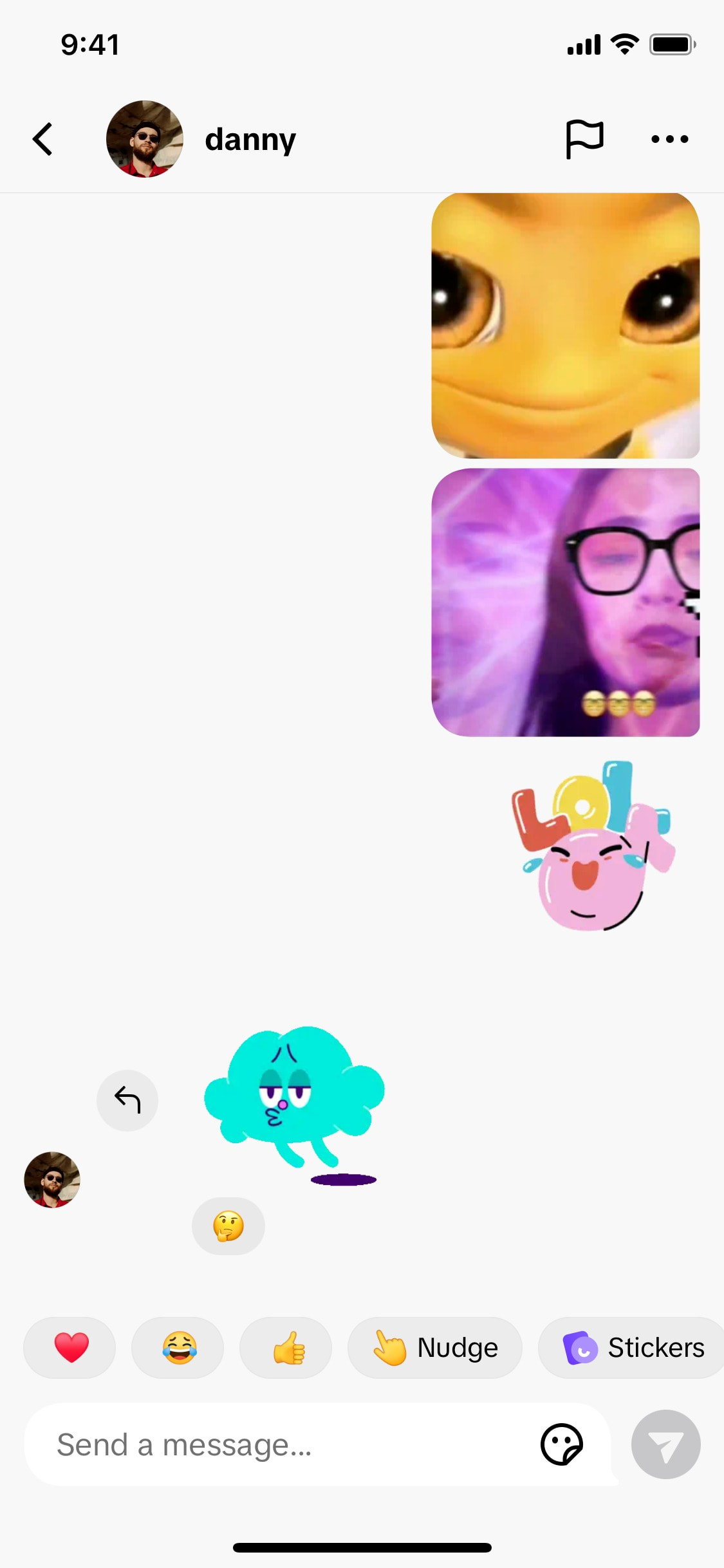 TikTok iOS screen 727