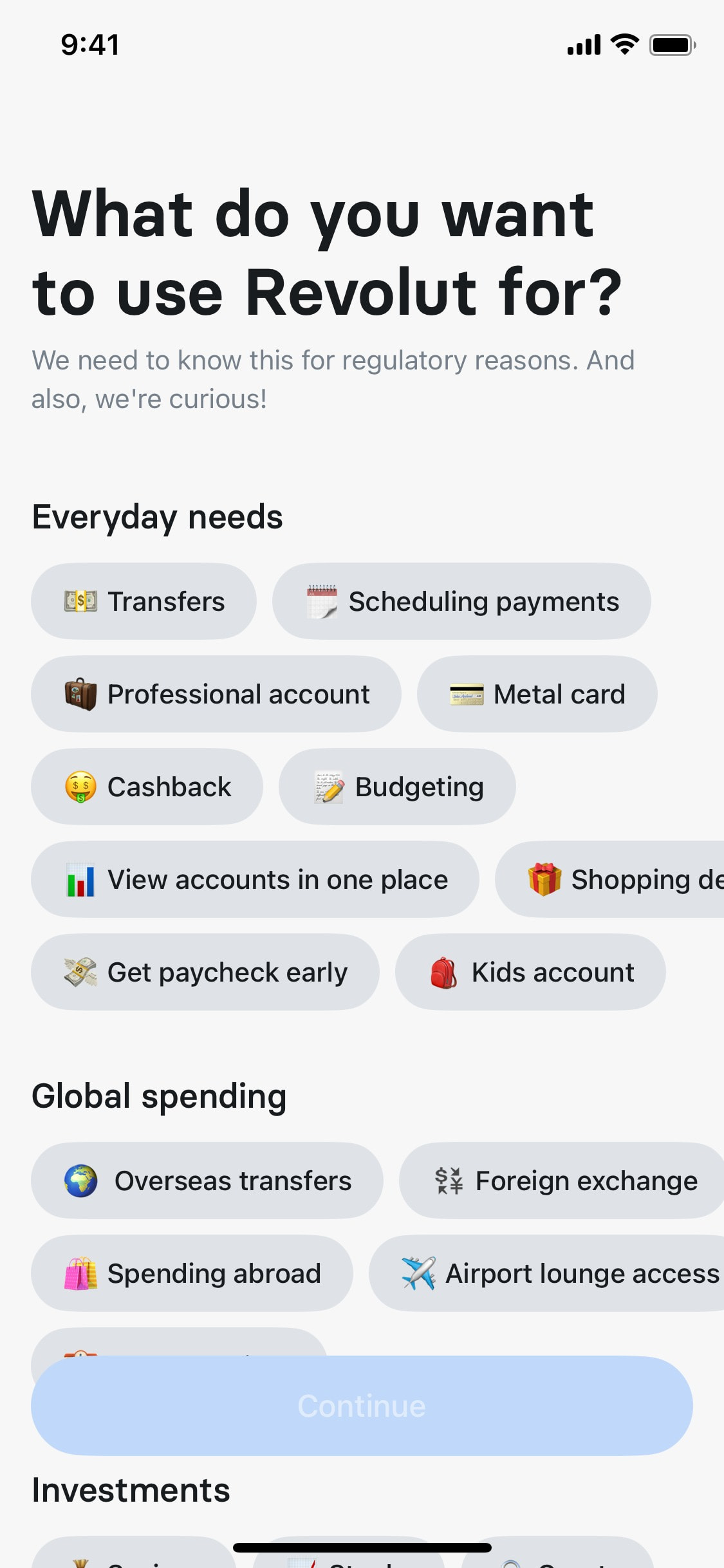 Revolut iOS screen 584