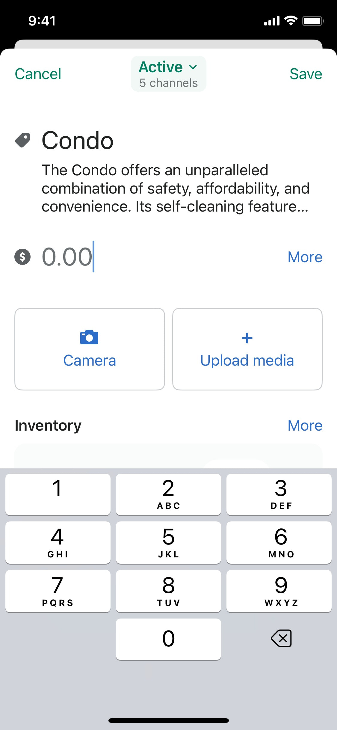 Shopify iOS screen 449