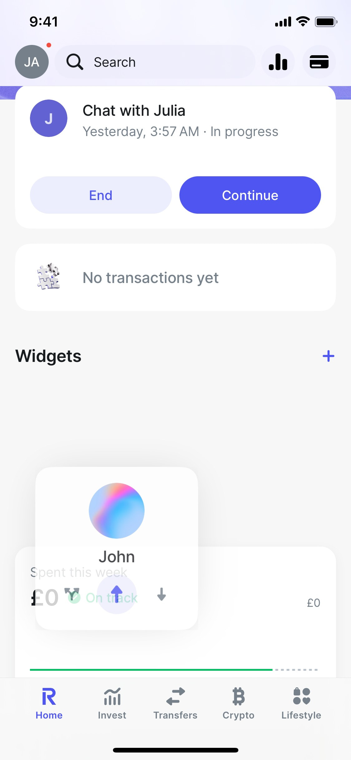 Revolut iOS screen 524