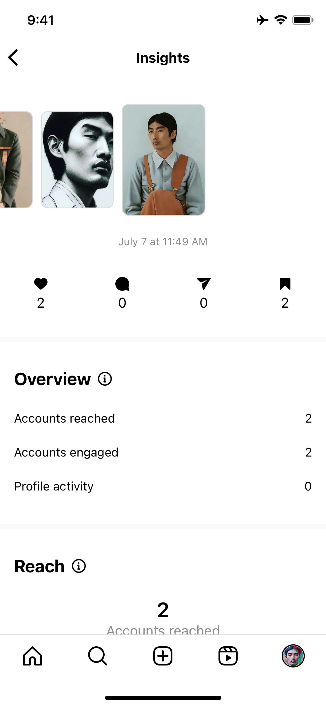 Instagram iOS screen 690