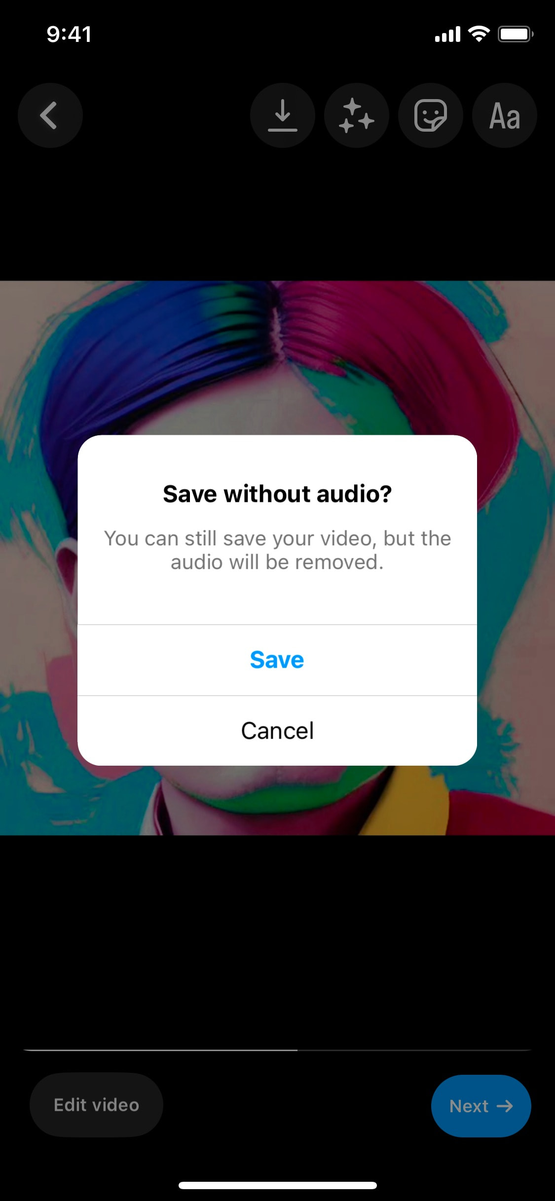 Instagram iOS screen 250