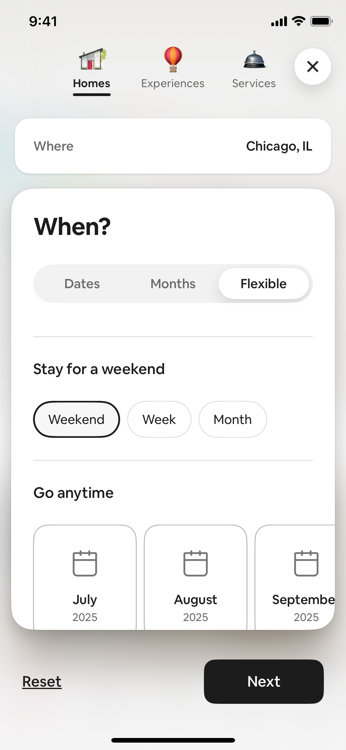 Airbnb iOS screen 155
