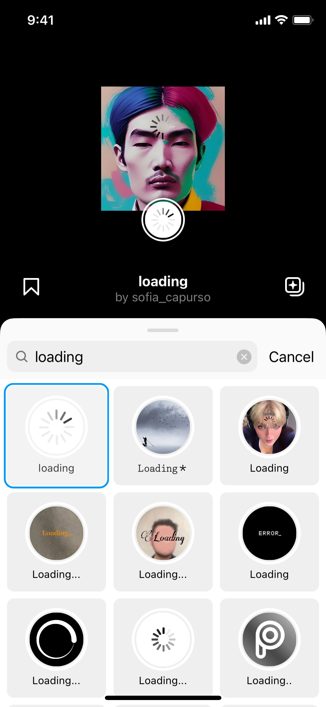 Instagram iOS screen 829