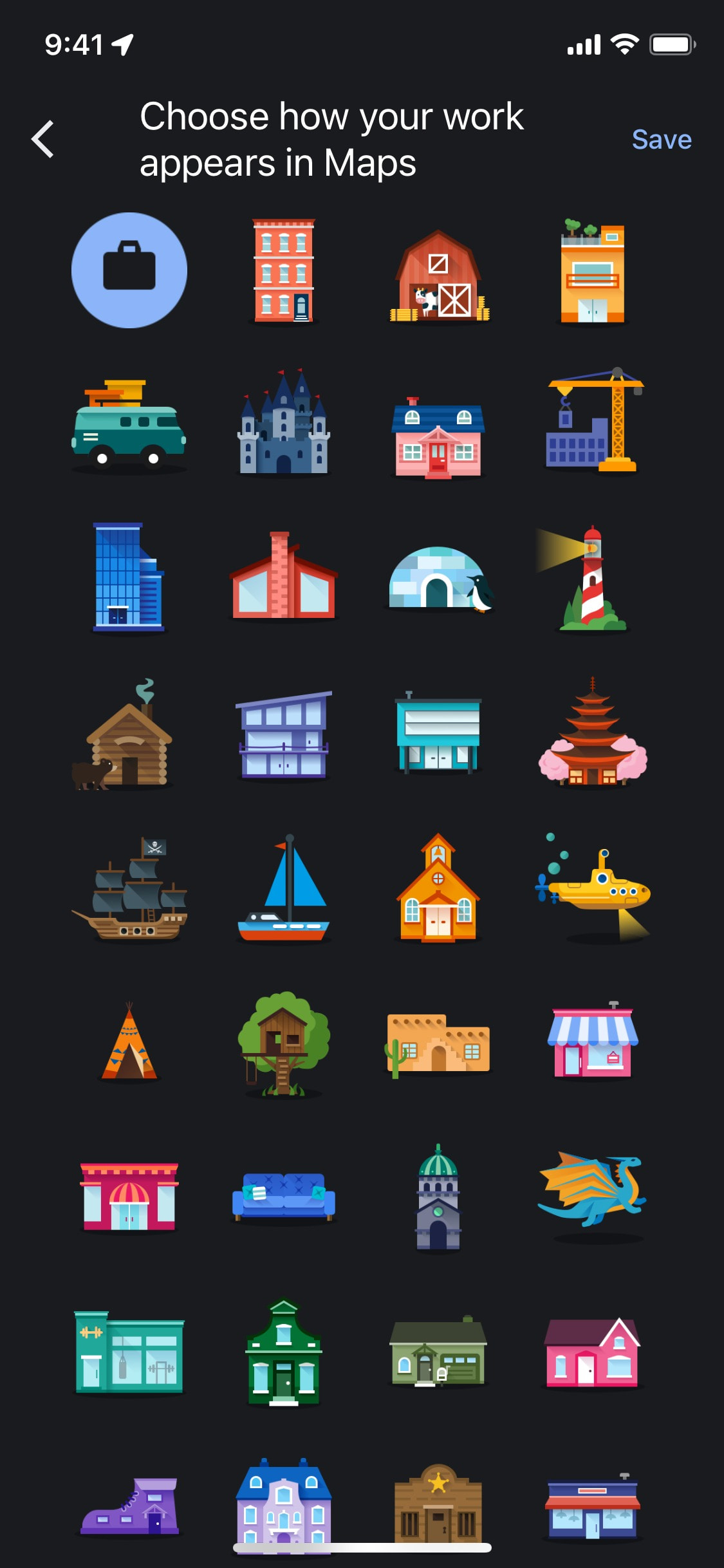 Google Maps iOS screen 189