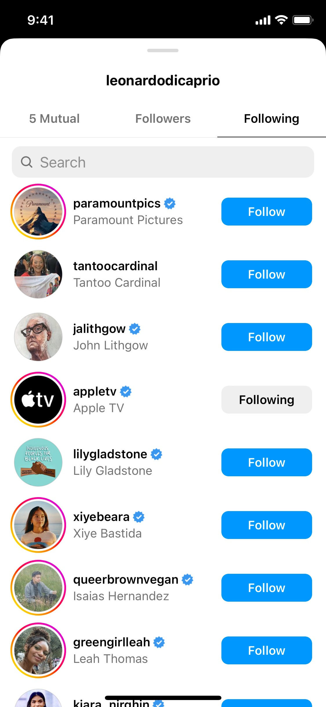 Instagram iOS screen 497