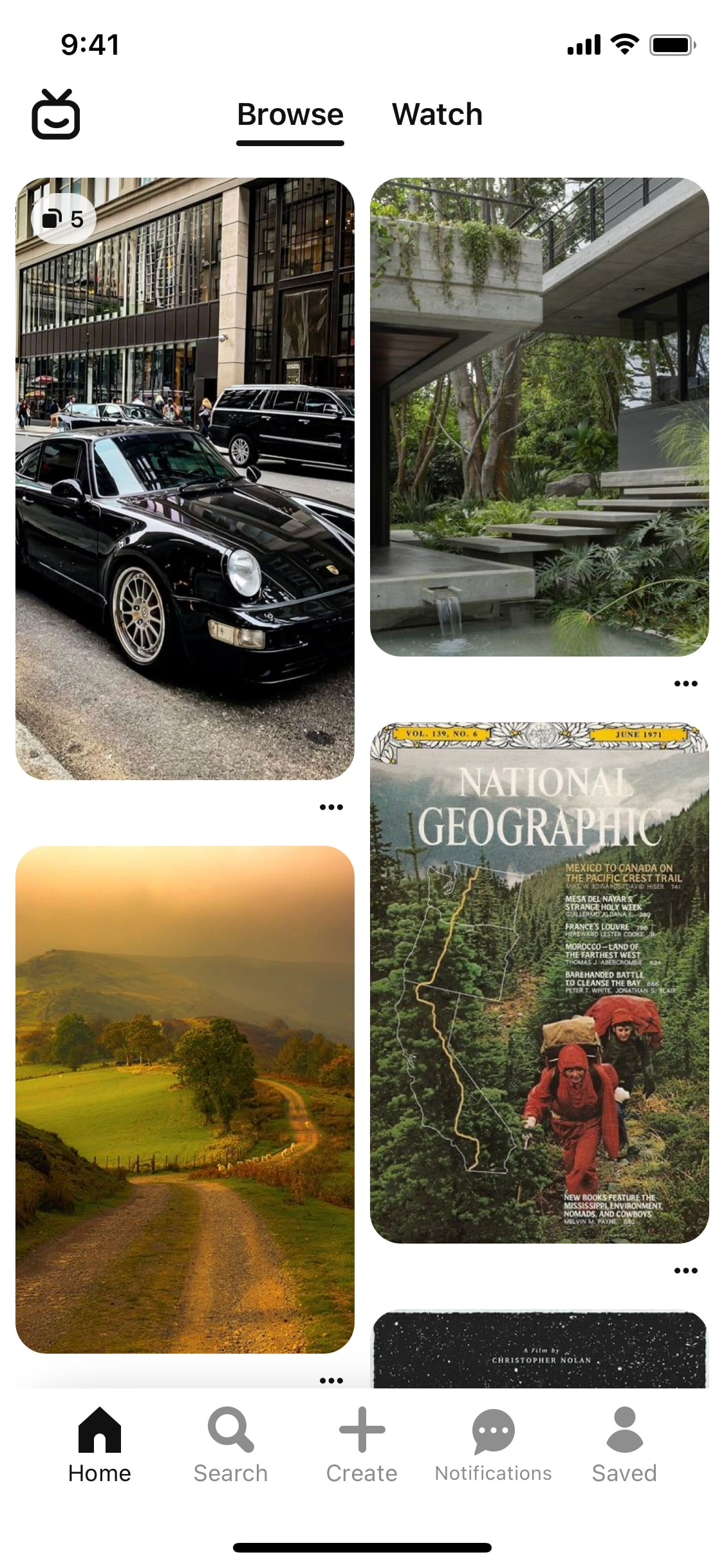Pinterest iOS screen 451