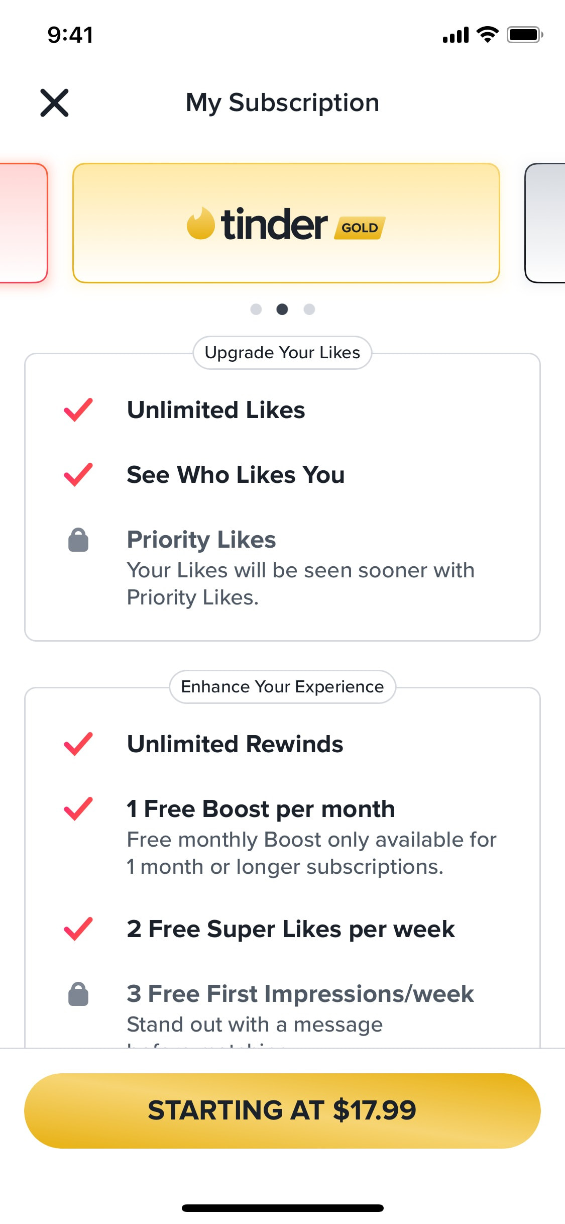 Tinder iOS screen 390
