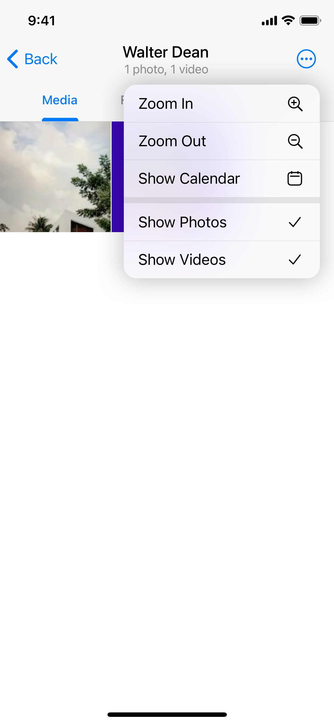 Telegram iOS screen 734