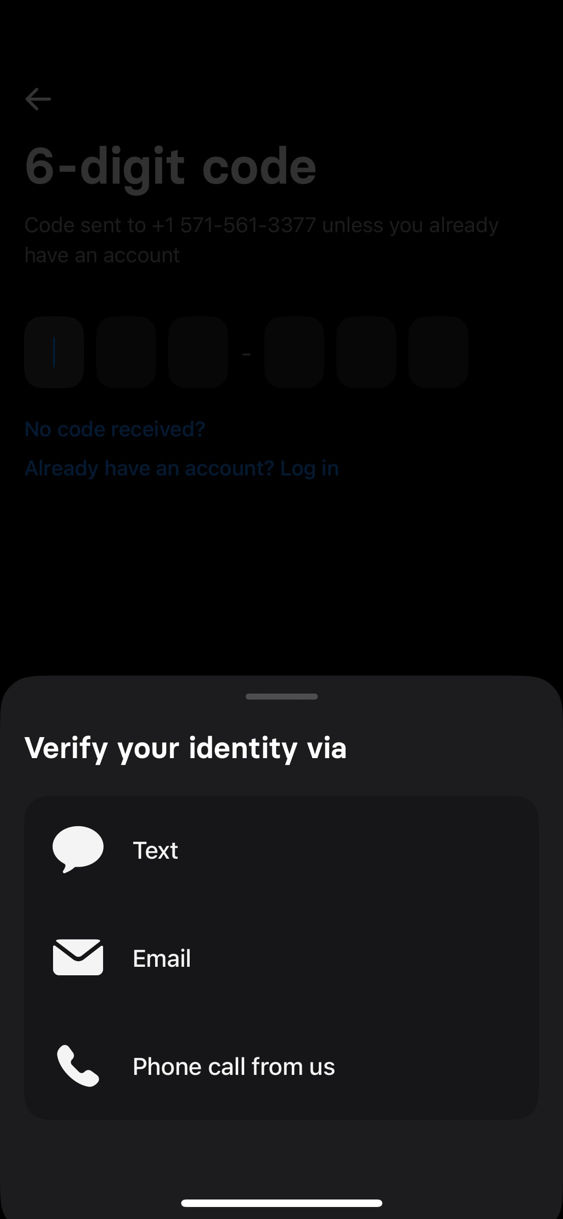 Revolut iOS screen 252