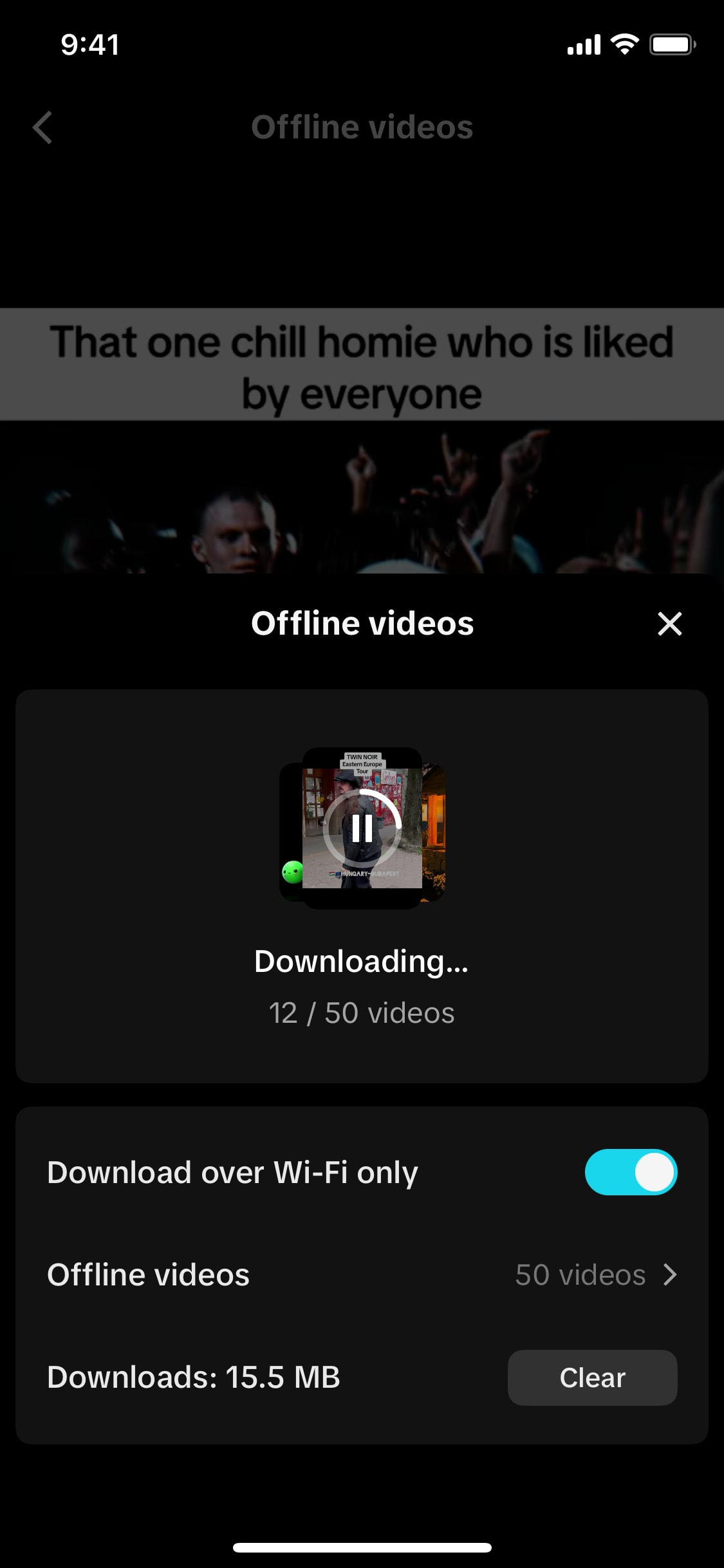 TikTok iOS screen 502